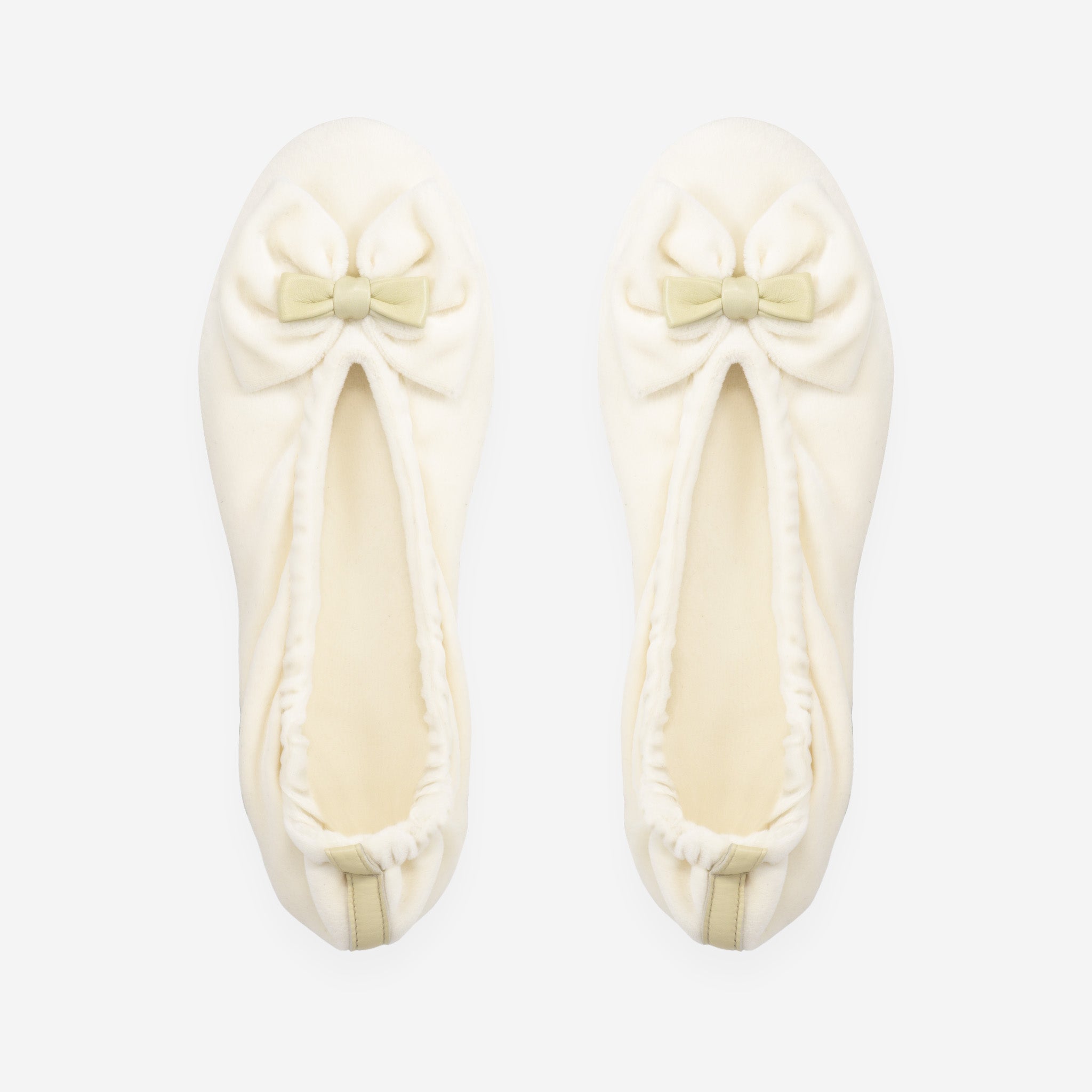 Ballerines d'intérieur en velours-CF0140 Ballerines d'interieur femme Glove Story Beige S (35/36)