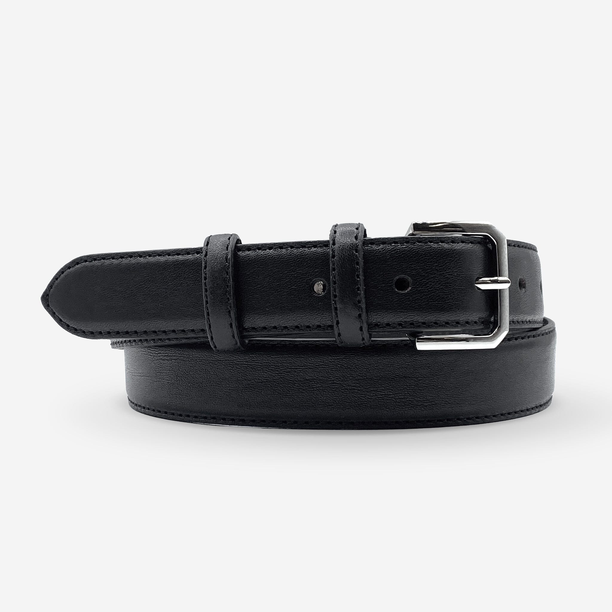 Ceinture cuir de vachette femme-Largeur 30mm-CTF014 Ceintures femme Glove Story NOIR 85/100 - 30