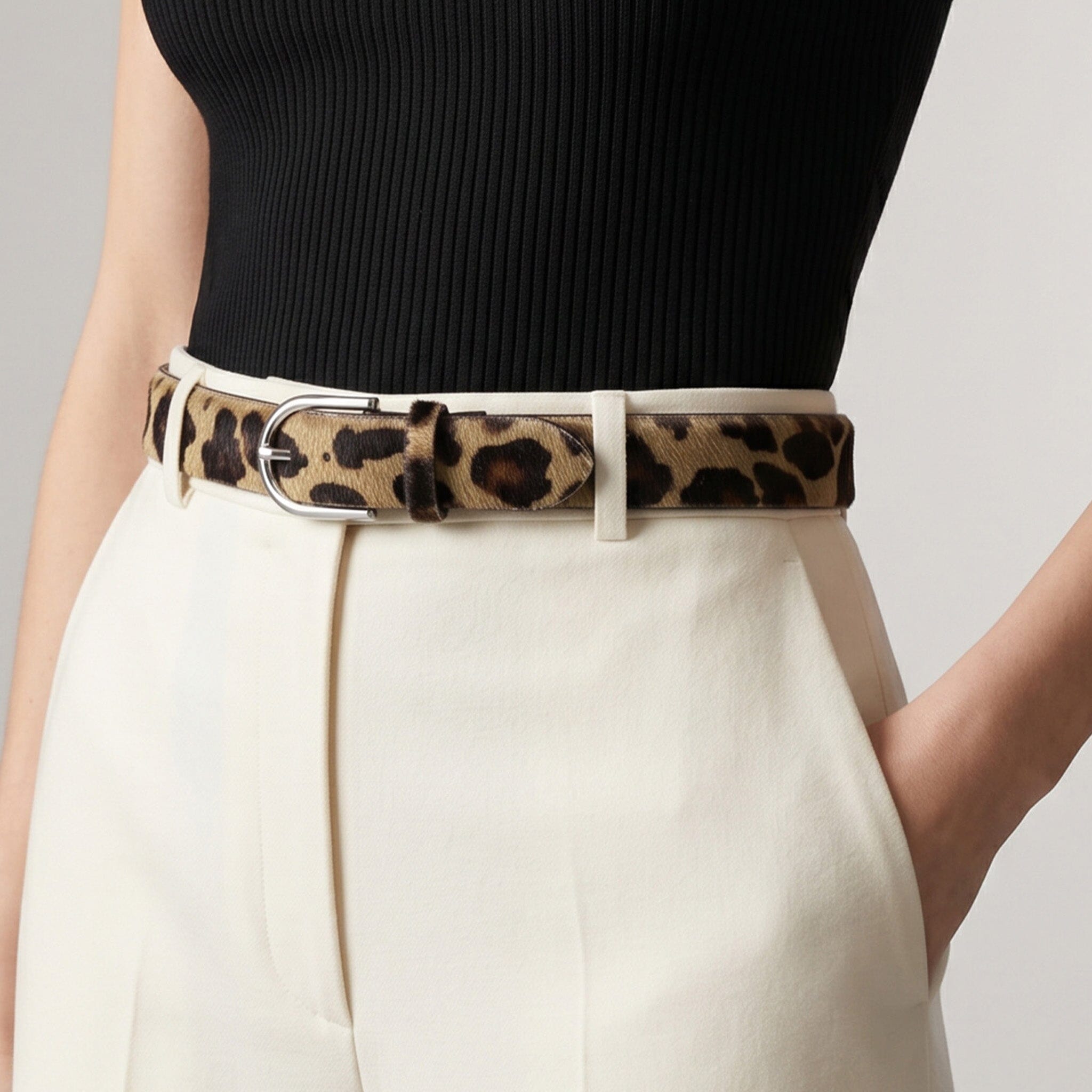 Ceinture cuir de vachette femme-Largeur 30mm-CTF035 Ceintures femme Glove Story
