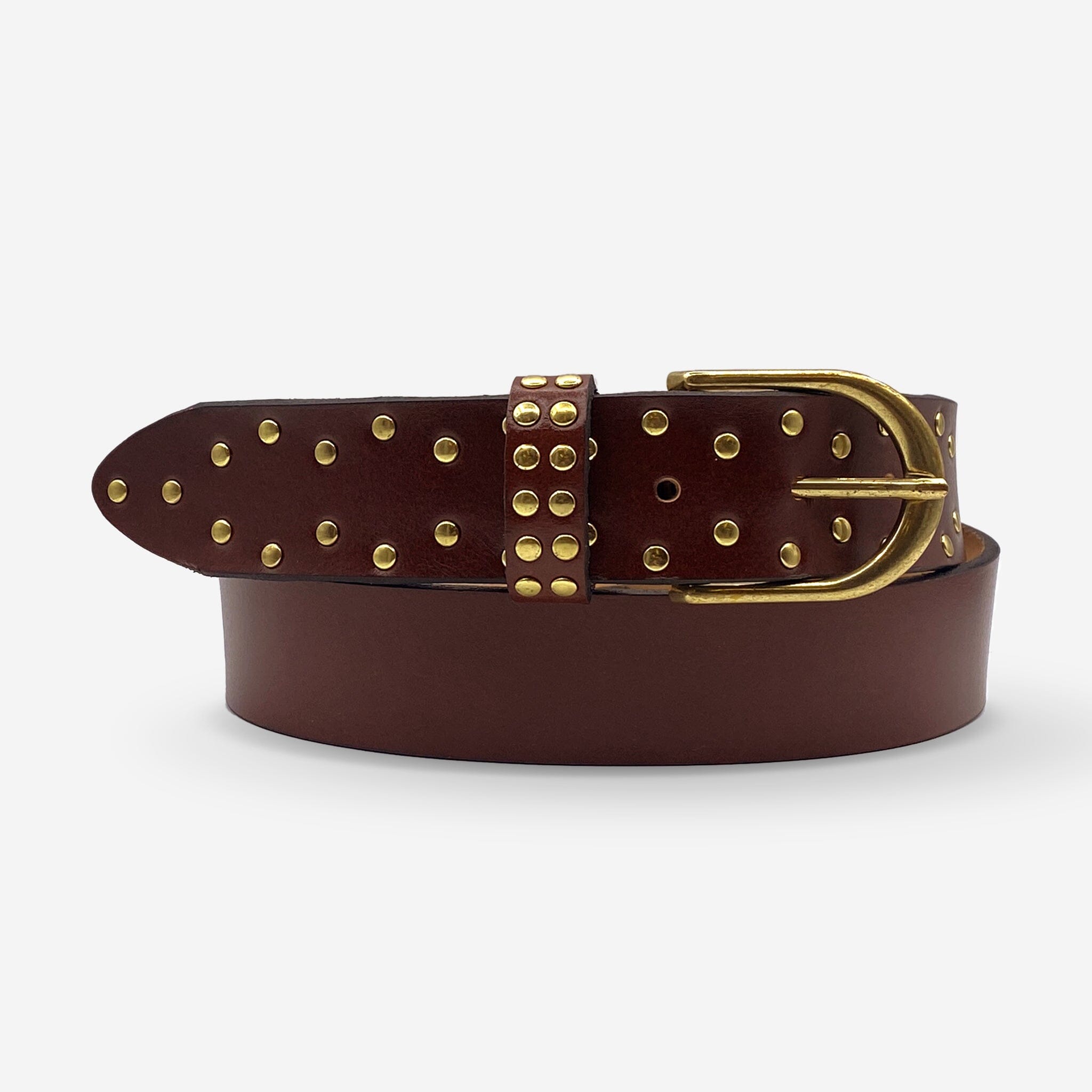Ceinture cuir de vachette femme-Largeur 35mm-CTF057 Ceinture Glove Story TABACCO 85/100 - 20
