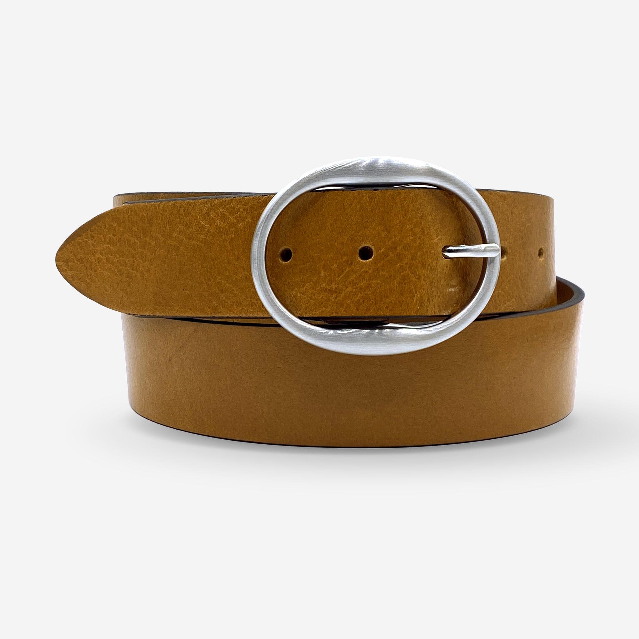 Ceinture cuir de vachette femme-Largeur 40mm-CTF053 Ceinture Glove Story COGNAC 85/100 - 20