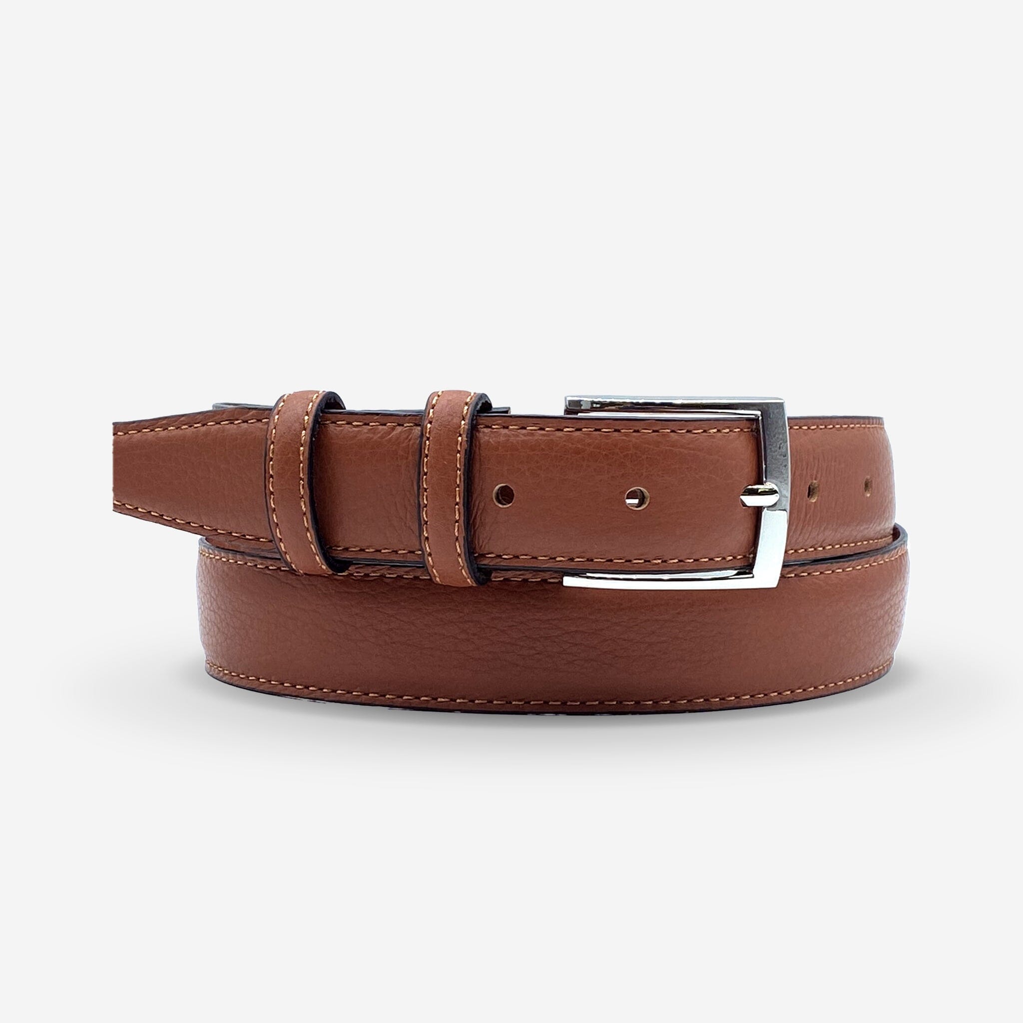 Ceinture cuir de vachette homme-Largeur 30mm-CT052 Ceintures homme Glove Story TAN 95/110 - 30