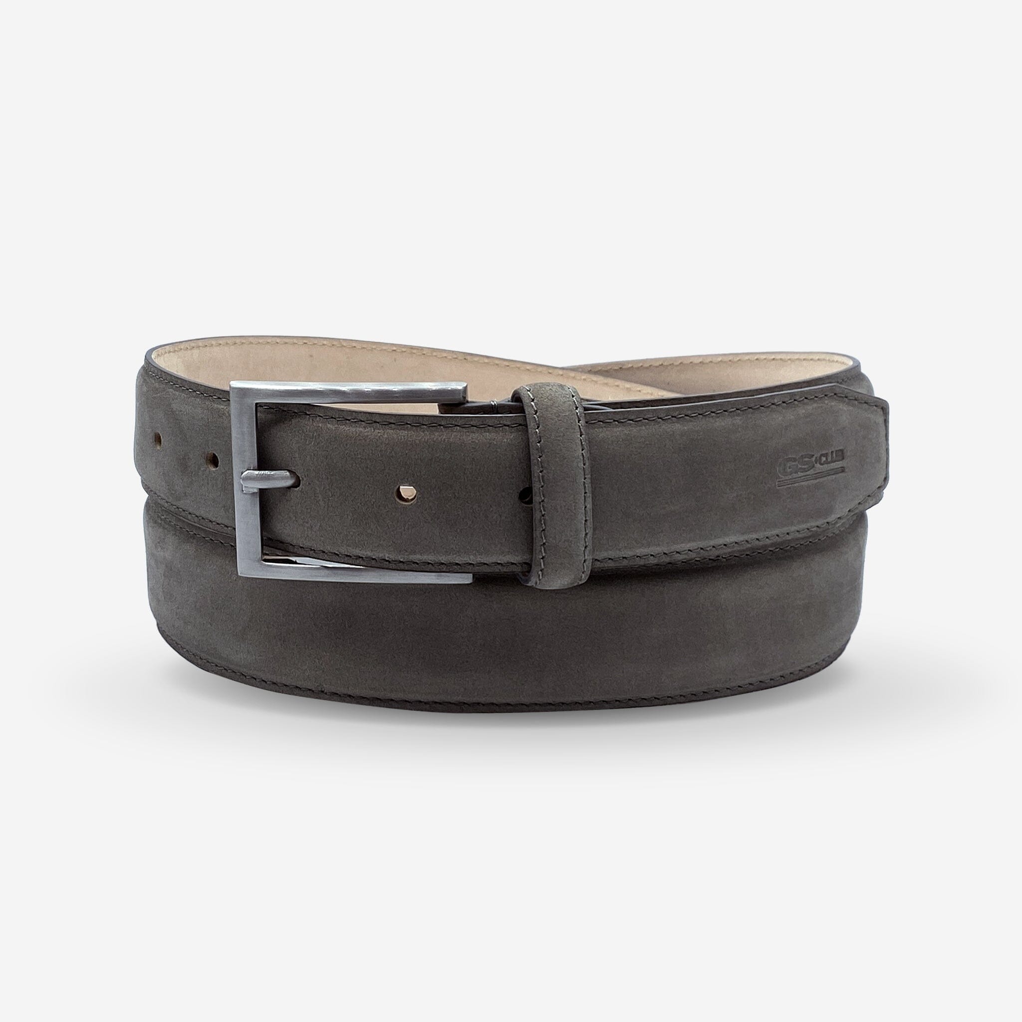 Ceinture cuir de vachette homme-Largeur 35mm-CT035 Ceintures homme Glove Story GRIS 100/115 - 35