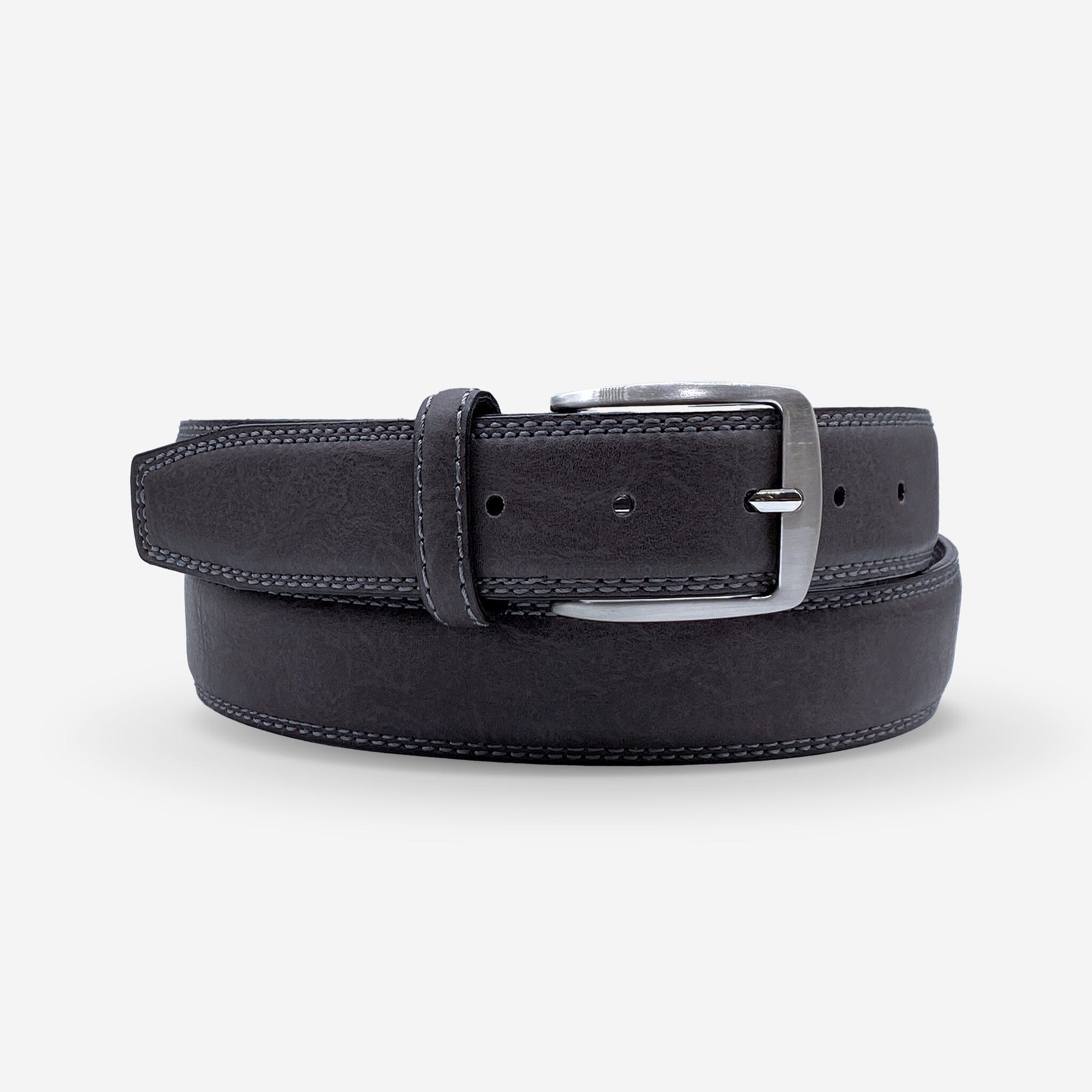 Ceinture cuir de vachette homme-Largeur 35mm-CT040 Ceintures homme Glove Story GRIS 100/115 - 35