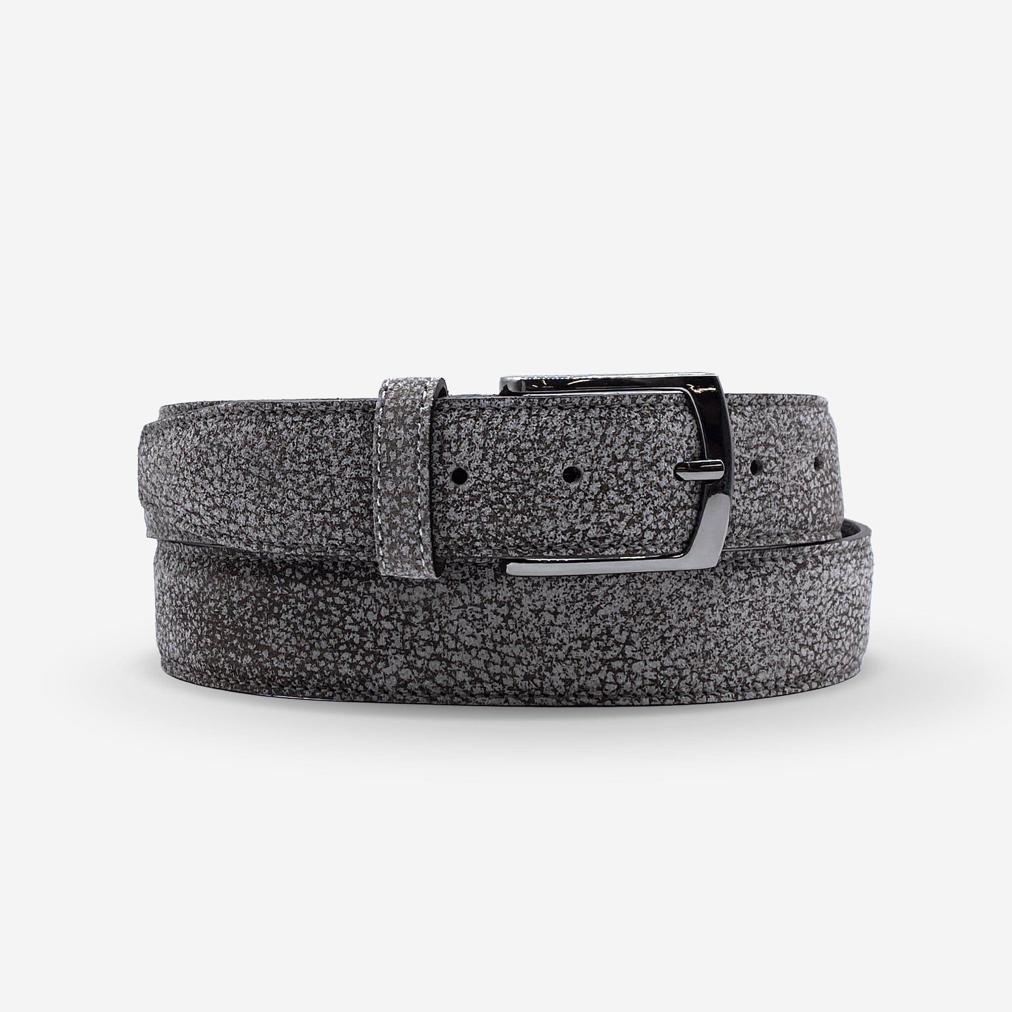 Ceinture cuir de vachette homme-Largeur 35mm-CT058 Ceinture Glove Story NOIR 110/125 - 35