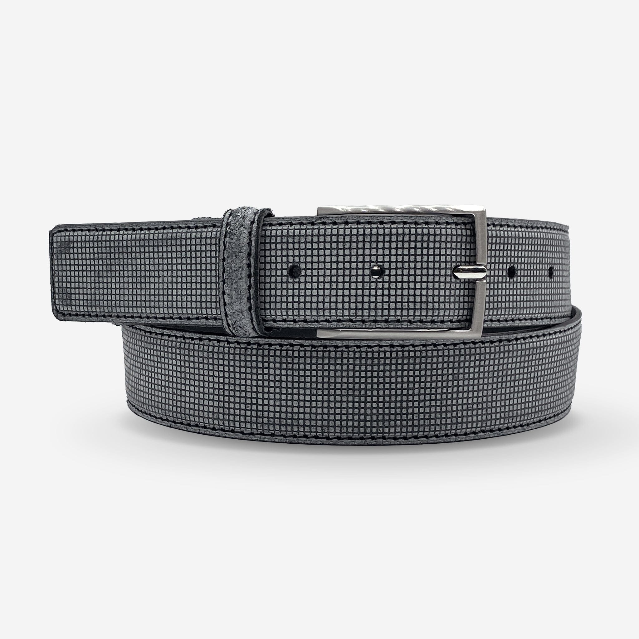Ceinture cuir de vachette homme-Largeur 35mm-CT059 Ceinture Glove Story NOIR 100/115 - 35