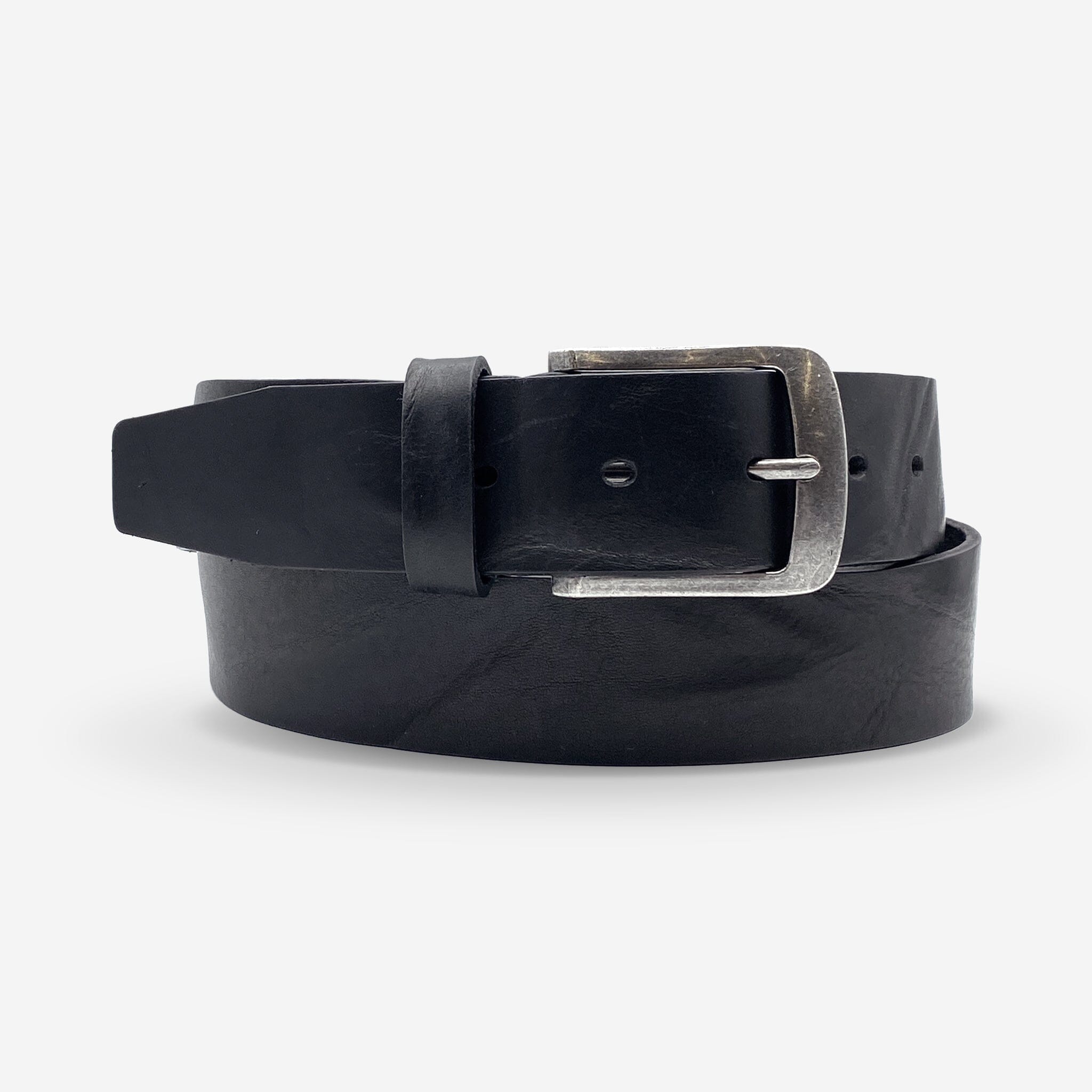 Ceinture cuir de vachette homme-Largeur 40mm-CT050 Ceintures homme Glove Story NOIR 100/115 - 40