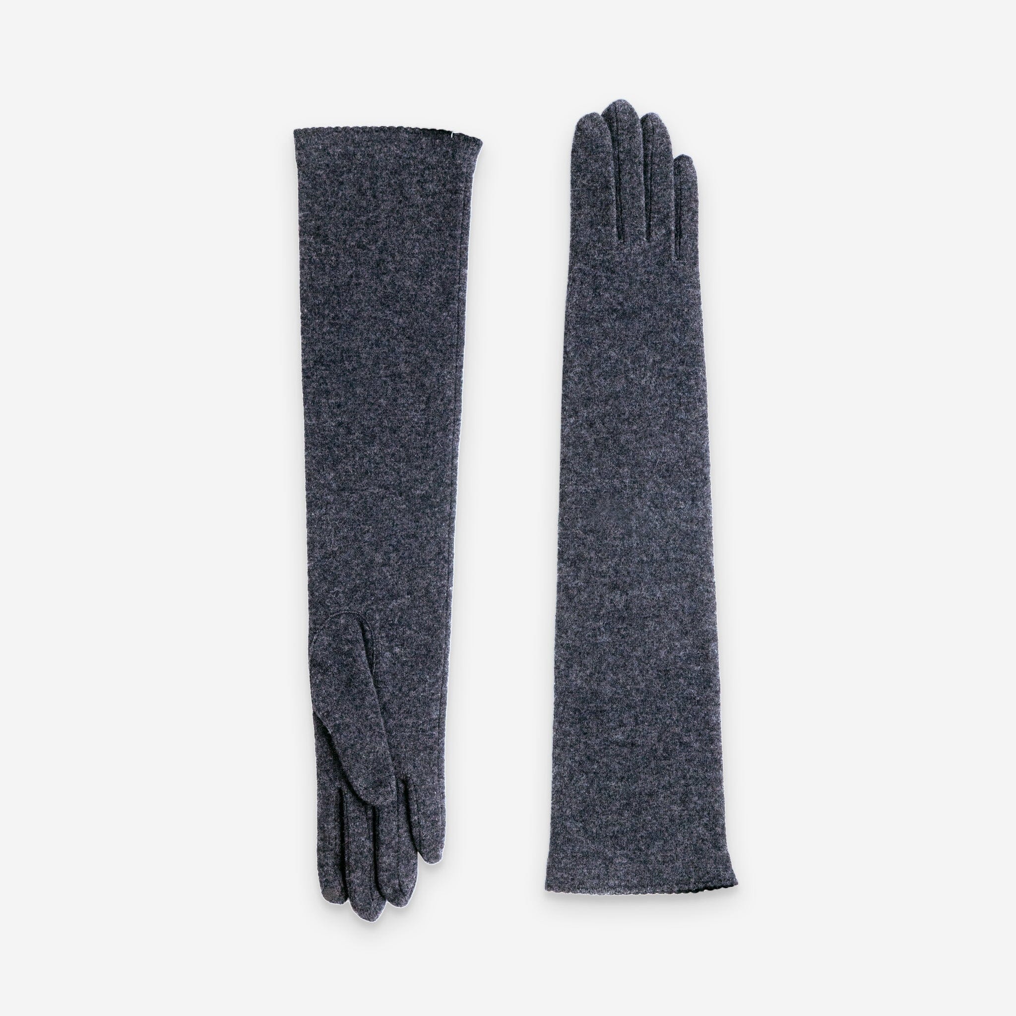 Gants 80% laine 20% nylon-Tactile-31107NF Gants laine femme Glove Story Gris TU