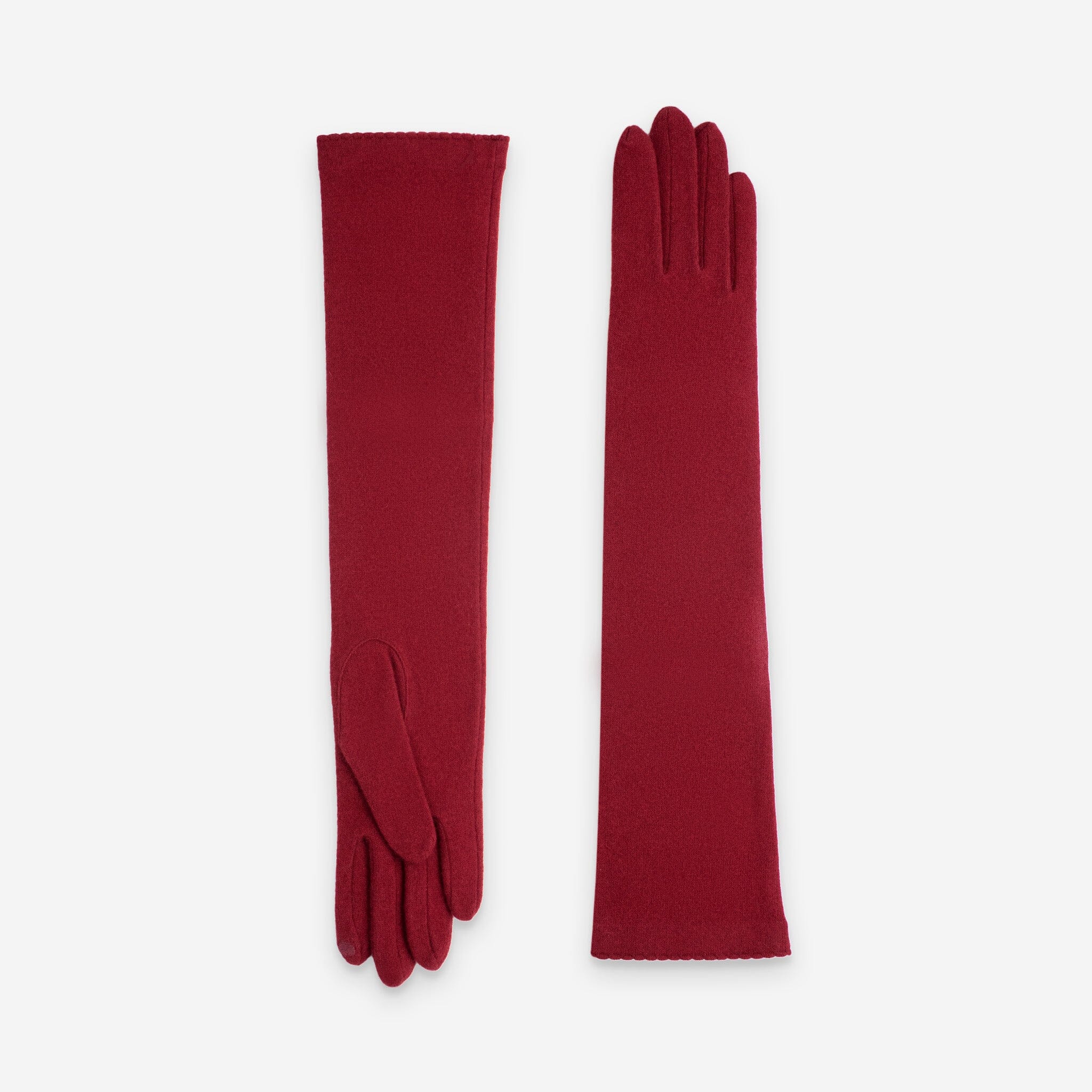 Gants 80% laine 20% nylon-Tactile-31107NF Gants laine femme Glove Story Rouge TU