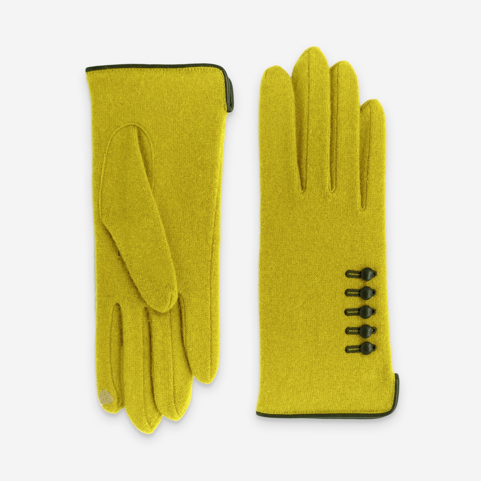 Gants 80% laine 20% nylon-Tactile-31119NF Gants laine femme Glove Story Lime TU