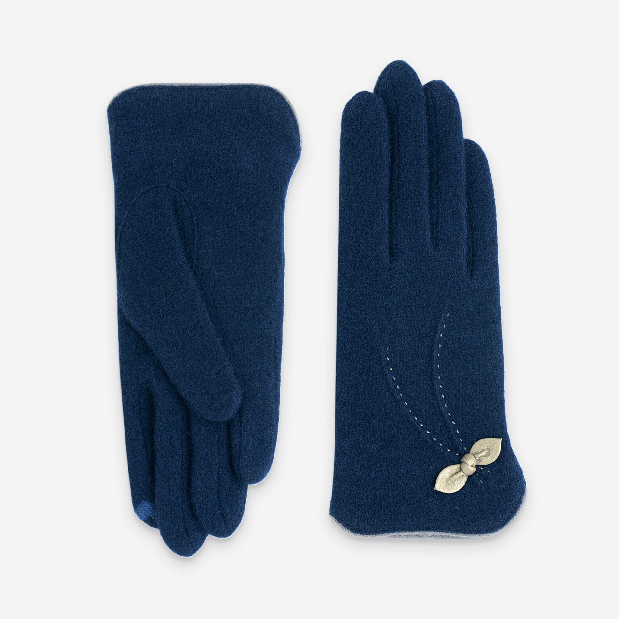 Gants 80% laine 20% nylon-Tactile-31131NF Gants laine femme Glove Story Deep Blue TU