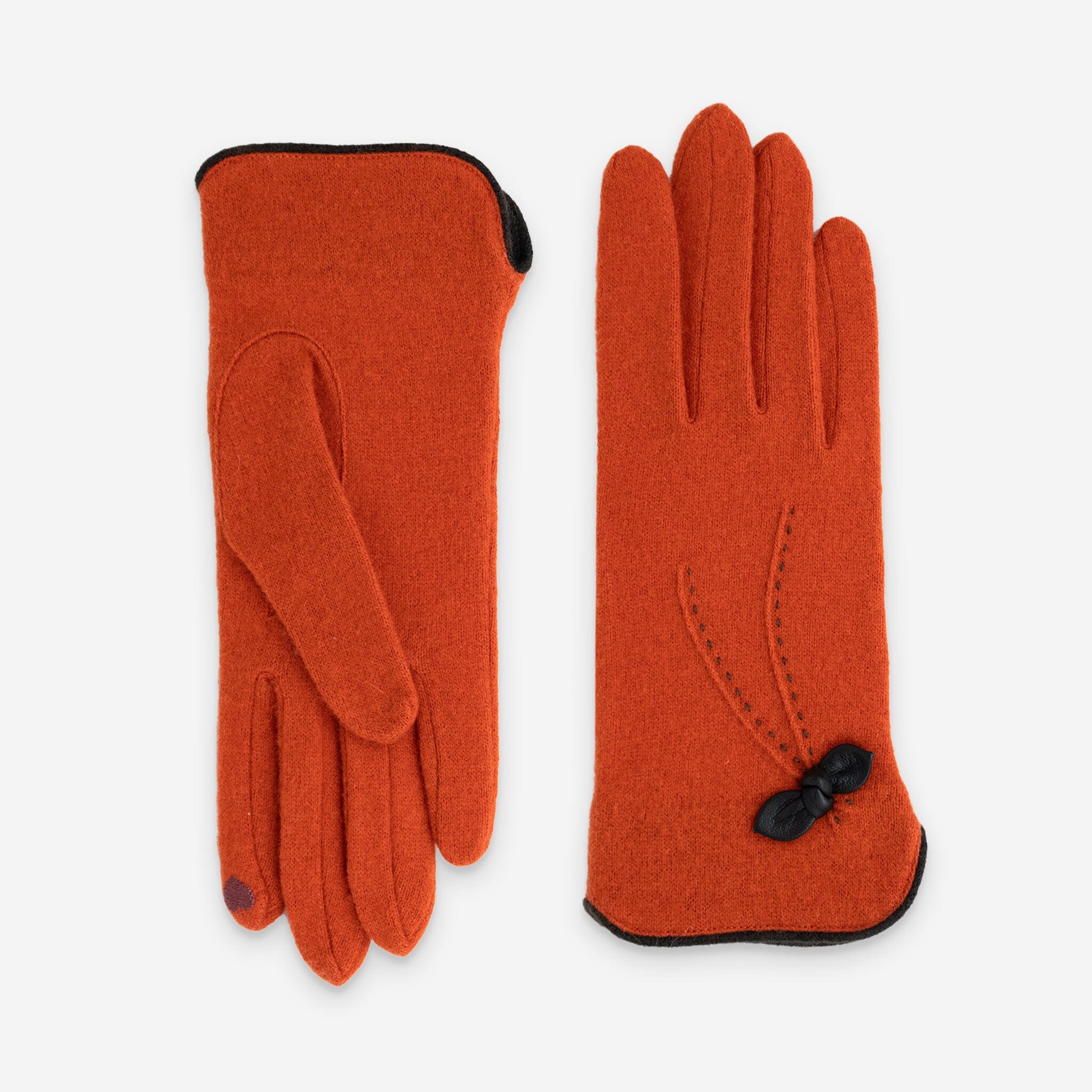 Gants 80% laine 20% nylon-Tactile-31131NF Gants laine femme Glove Story Orange TU