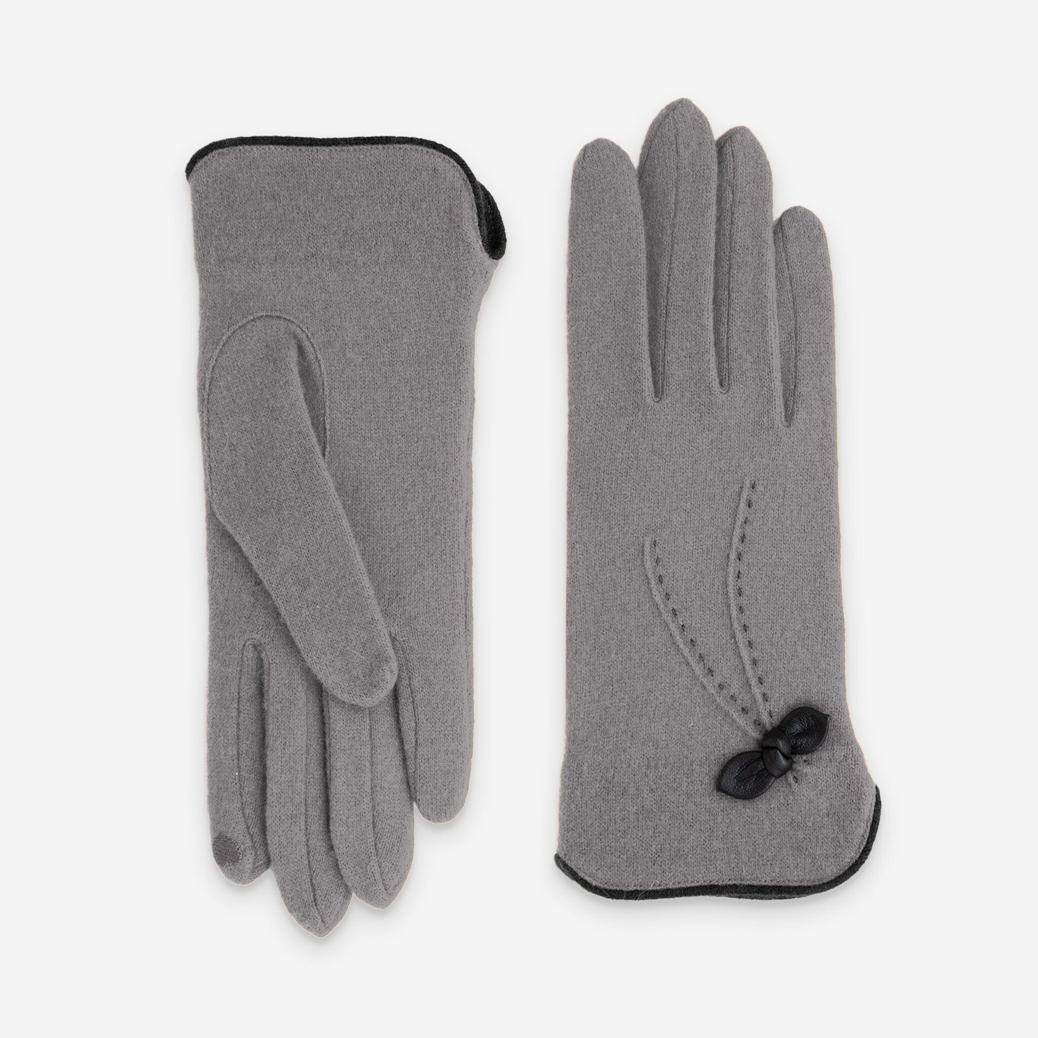 Gants 80% laine 20% nylon-Tactile-31131NF Gants laine femme Glove Story Taupe TU