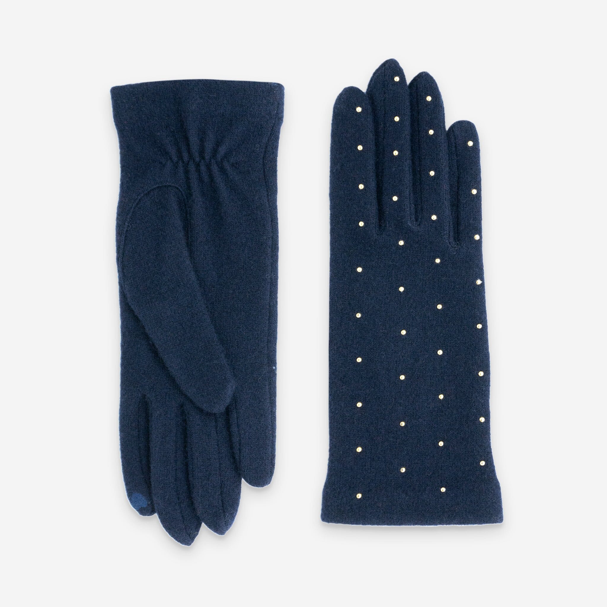 Gants 80% laine 20% nylon-Tactile-31137NF Gants laine femme Glove Story Deep Blue TU