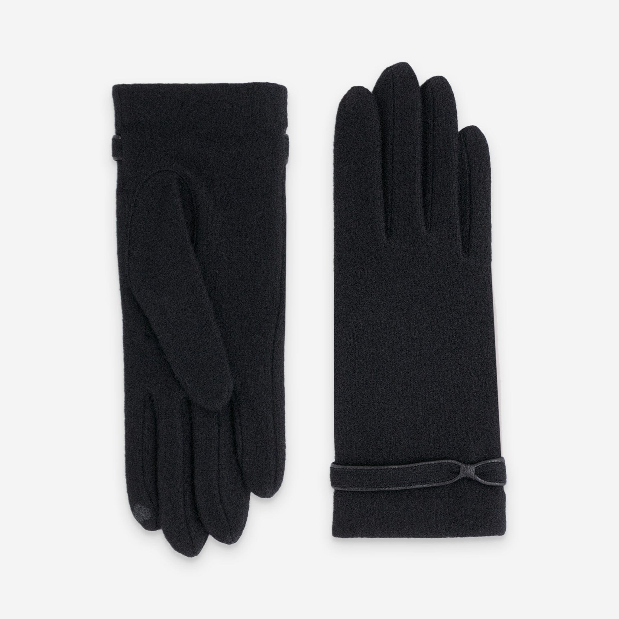 Gants 80% laine 20% nylon-Tactile-31159NF Gants laine femme Glove Story Noir TU