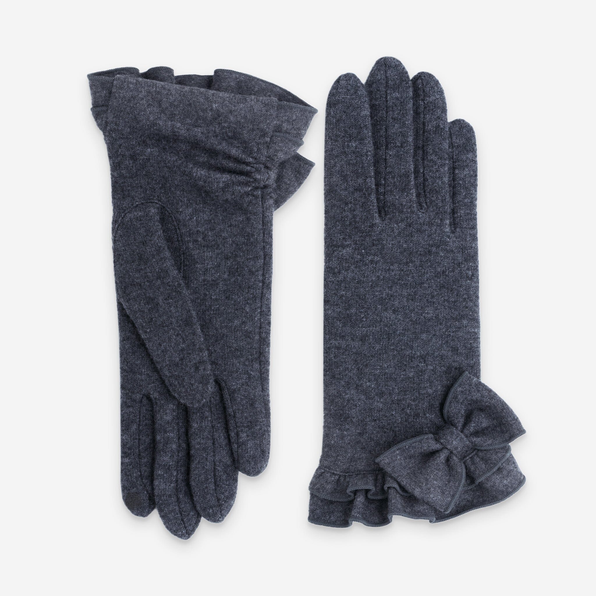 Gants 80% laine 20% nylon-Tactile-31185NF Gants laine femme Glove Story Gris TU
