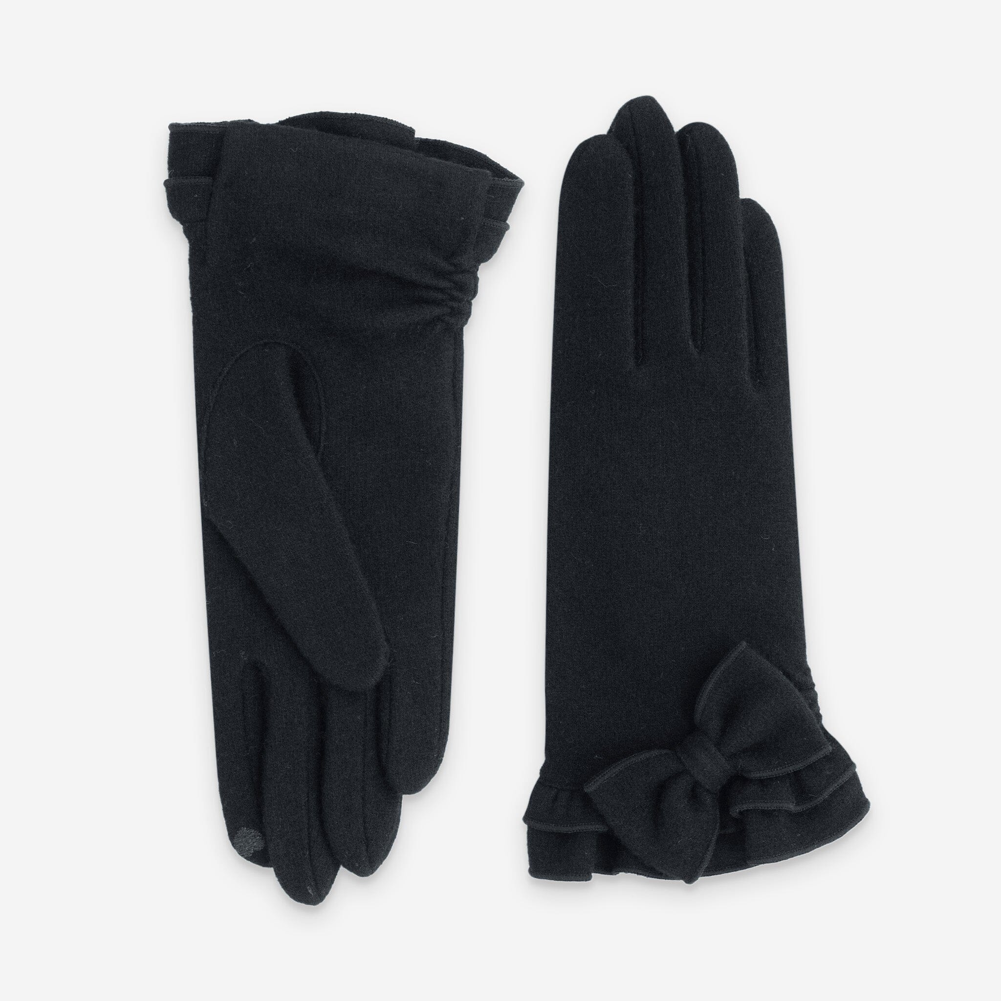 Gants 80% laine 20% nylon-Tactile-31185NF Gants laine femme Glove Story Noir TU