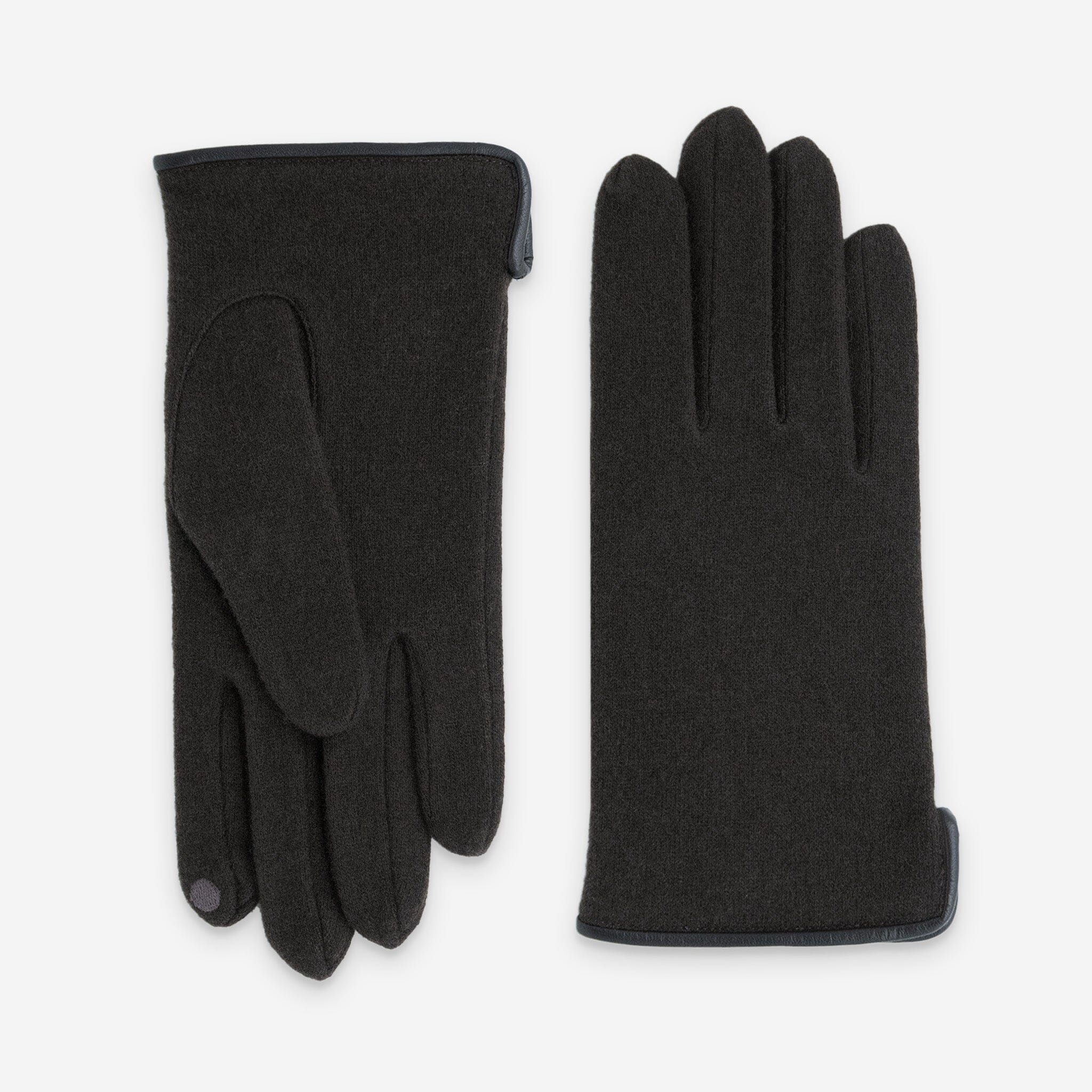 Gants 80% laine 20% nylon-Tactile-32006NF Gants laine homme Glove Story Choco TU