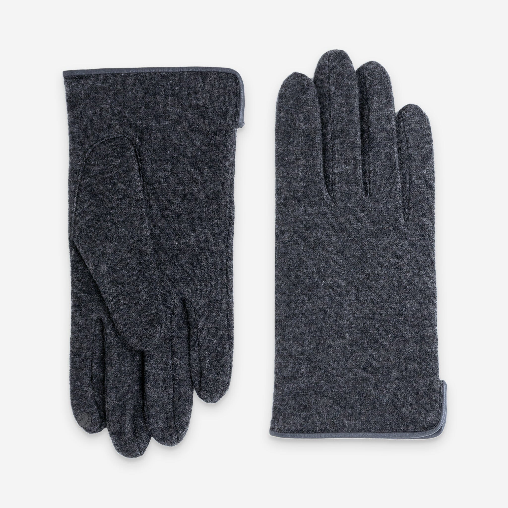 Gants 80% laine 20% nylon-Tactile-32006NF Gants laine homme Glove Story Gris TU