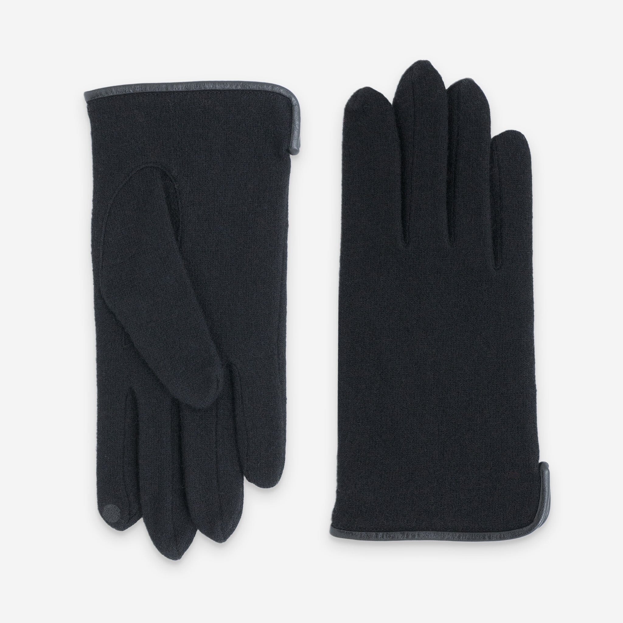 Gants 80% laine 20% nylon-Tactile-32006NF Gants laine homme Glove Story Noir TU
