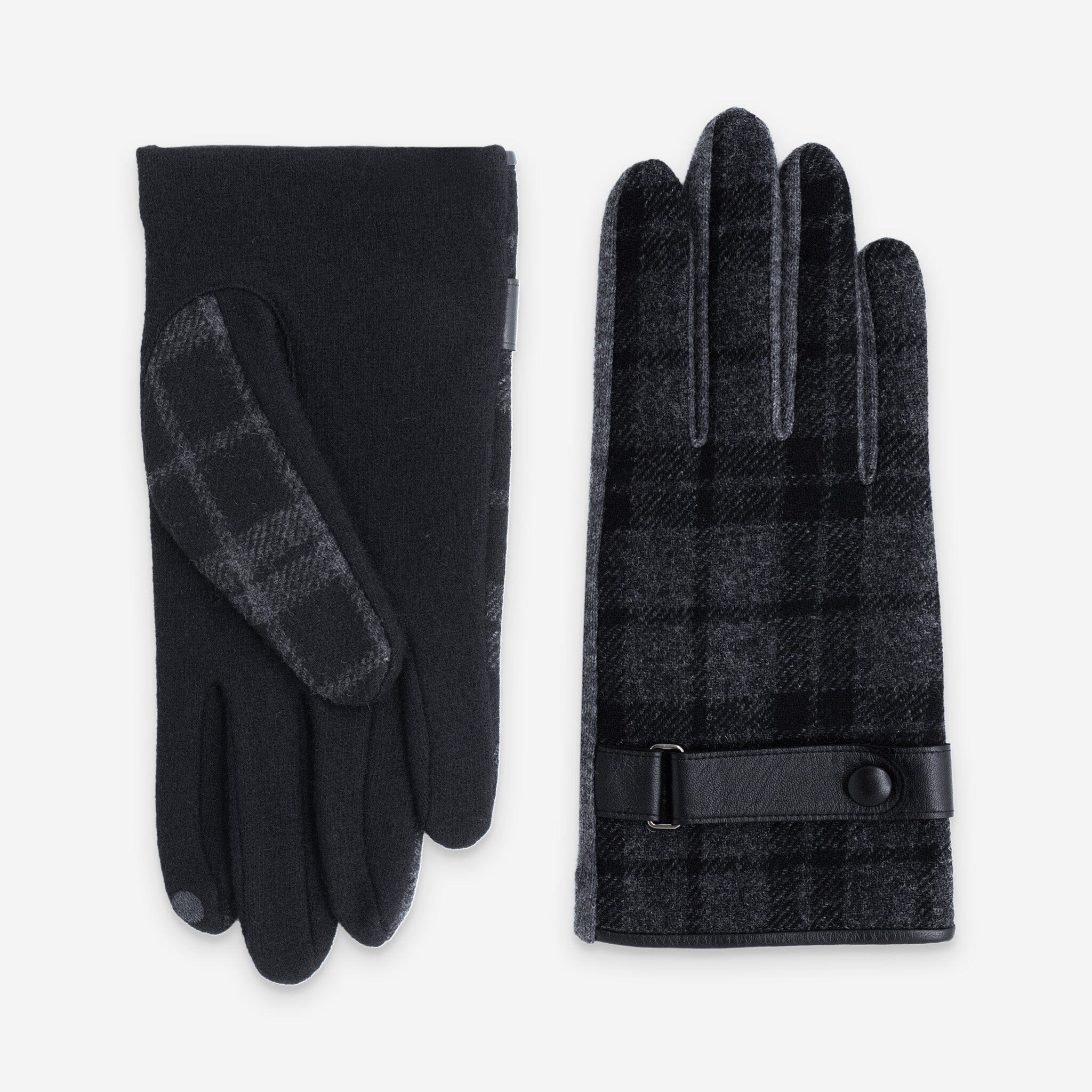 Gants 80% laine 20% nylon-Tactile-32012NF Gants laine homme Glove Story Noir TU