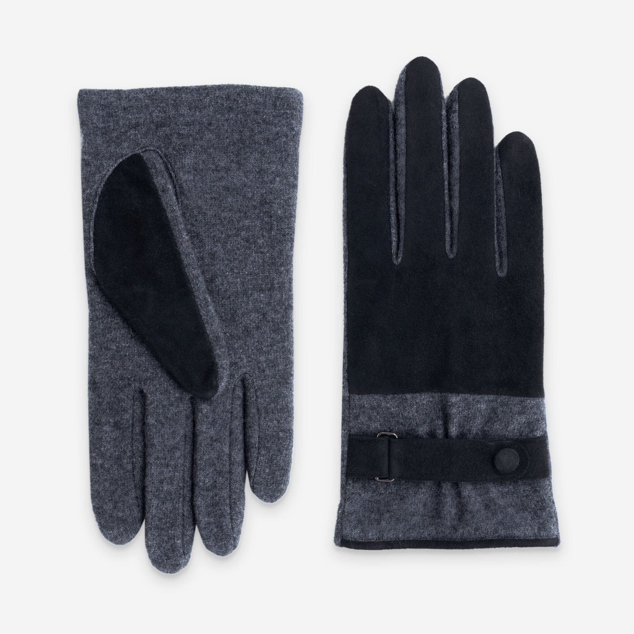 Gants 80% laine 20% nylon-Tactile-32013NF Gants laine homme Glove Story Gris TU
