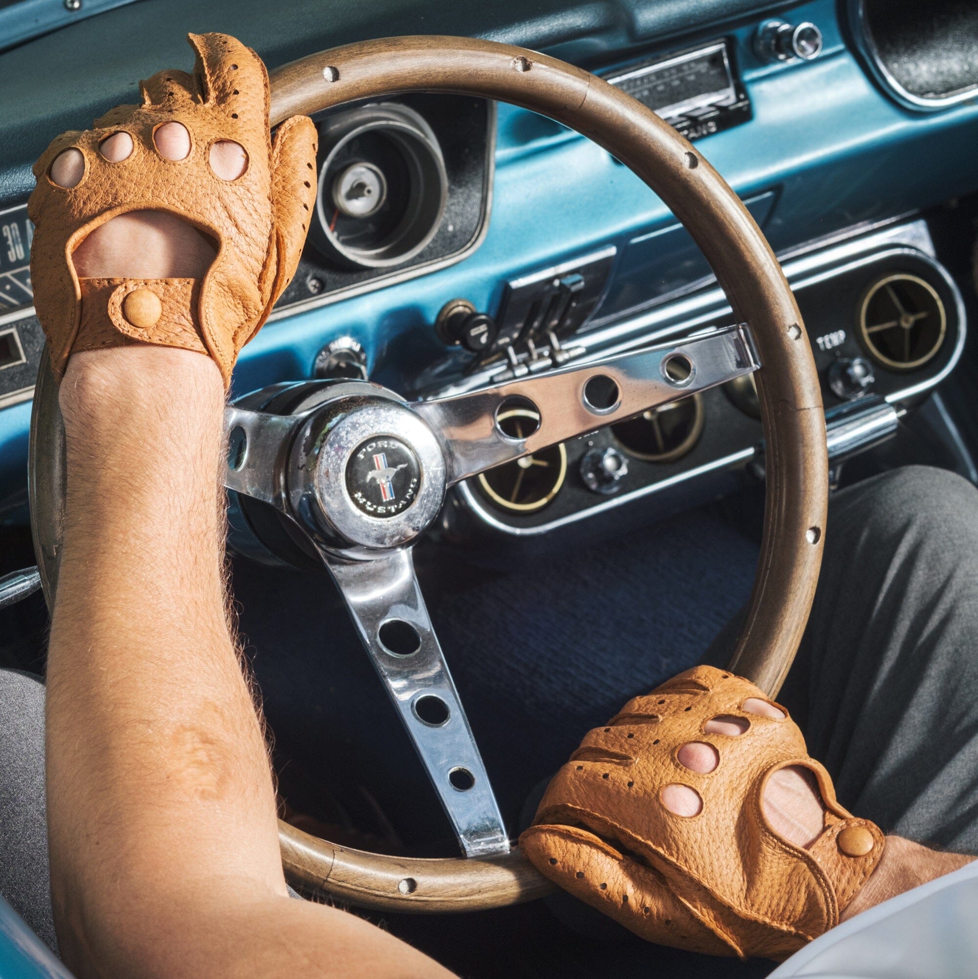 Gants conduite Homme Pecari-non double-22114NF Gants de conduite homme Glove Story