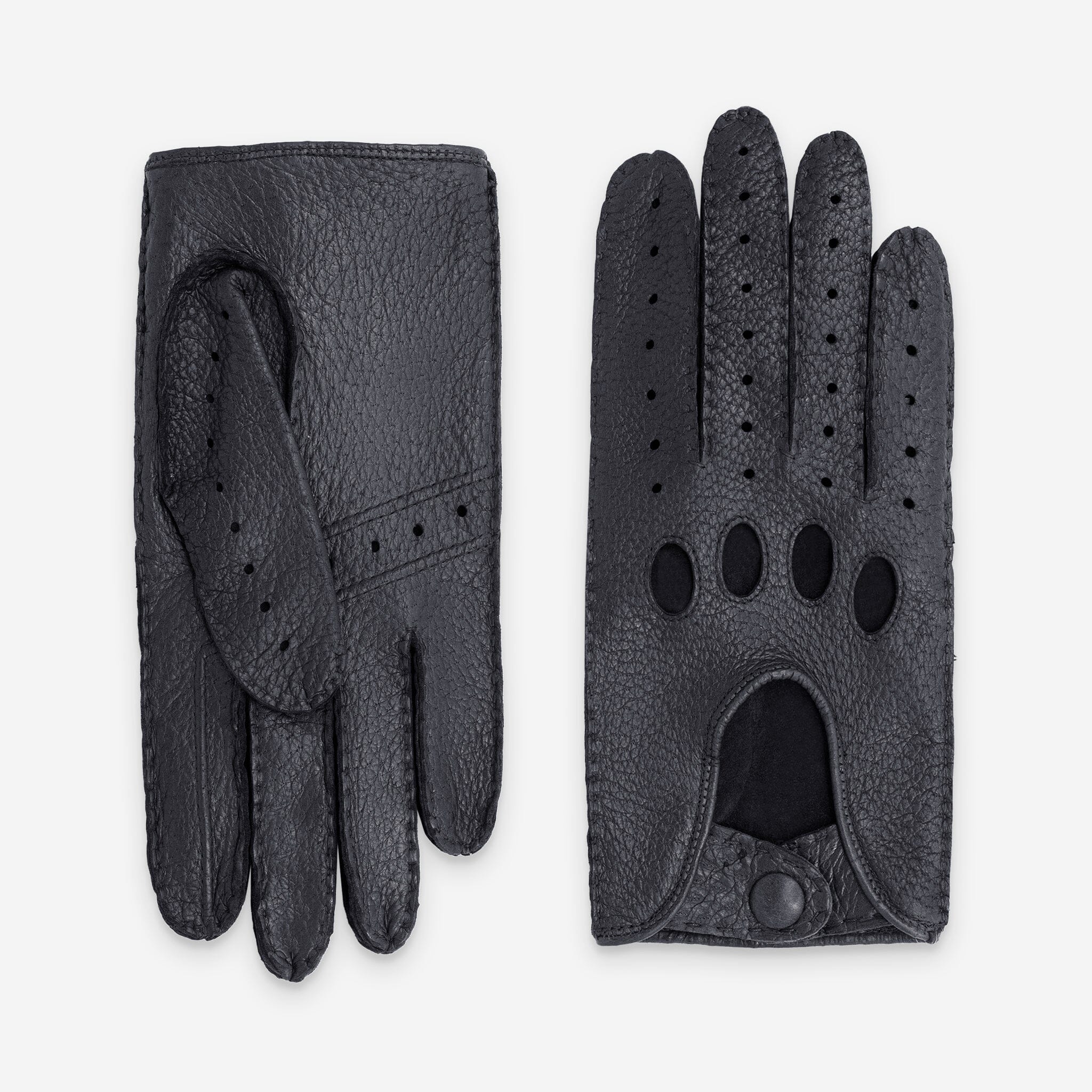 Gants conduite Homme Pecari-non double-22114NF Gants de conduite homme Glove Story Noir 7.5