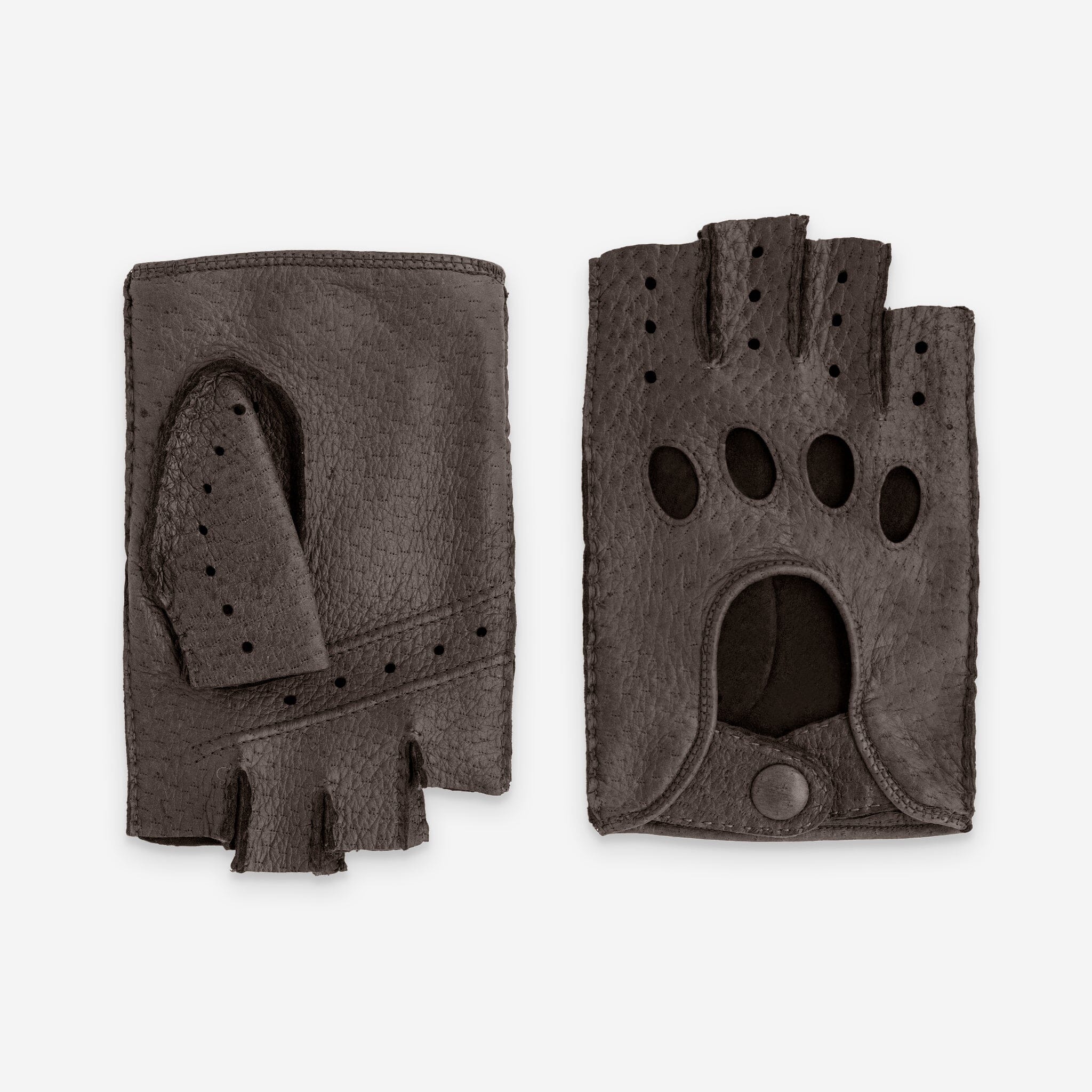 Gants conduite, mitaines Homme Pecari-non double-22125NF Gants de conduite homme Glove Story Brun 7.5
