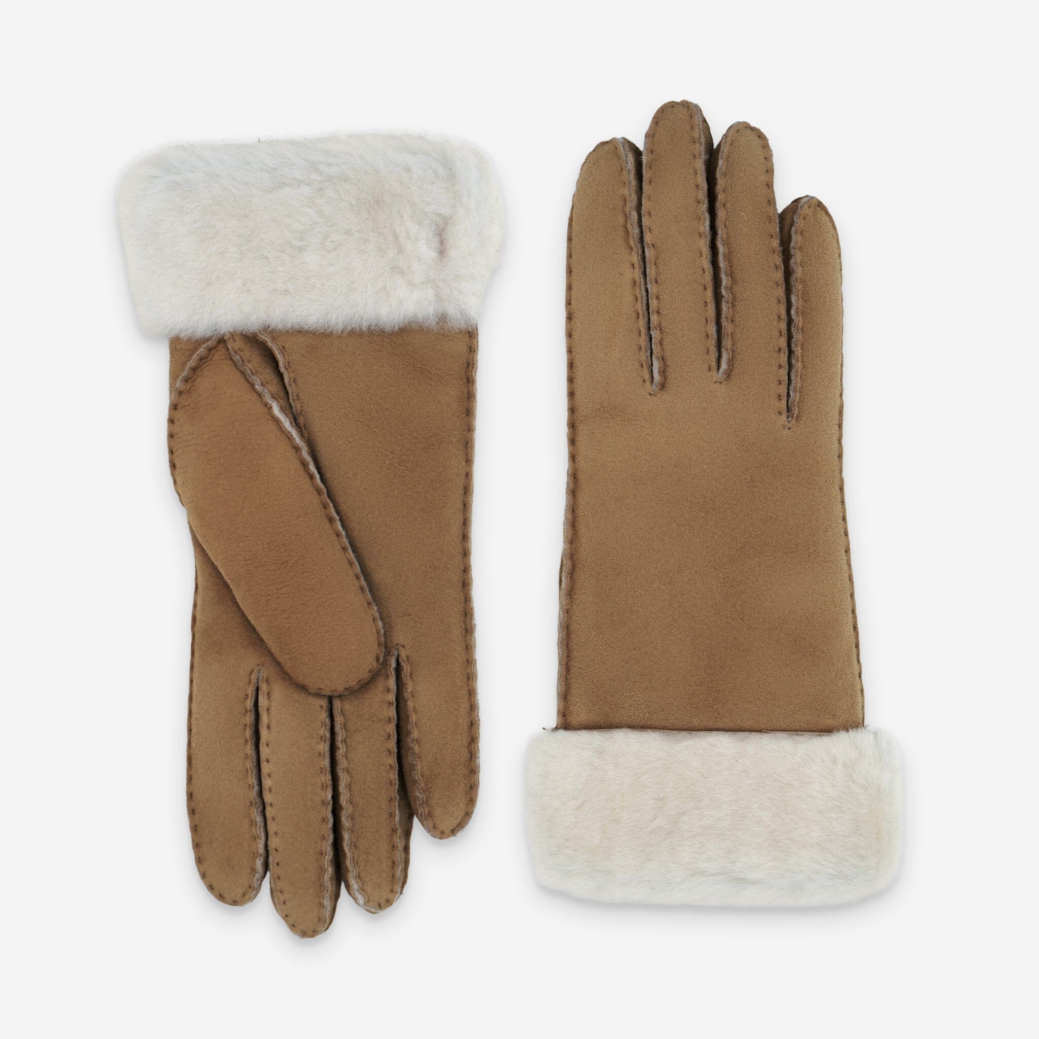 Gants cuir 100% mouton-21429SH Gant Glove Story Camel 6