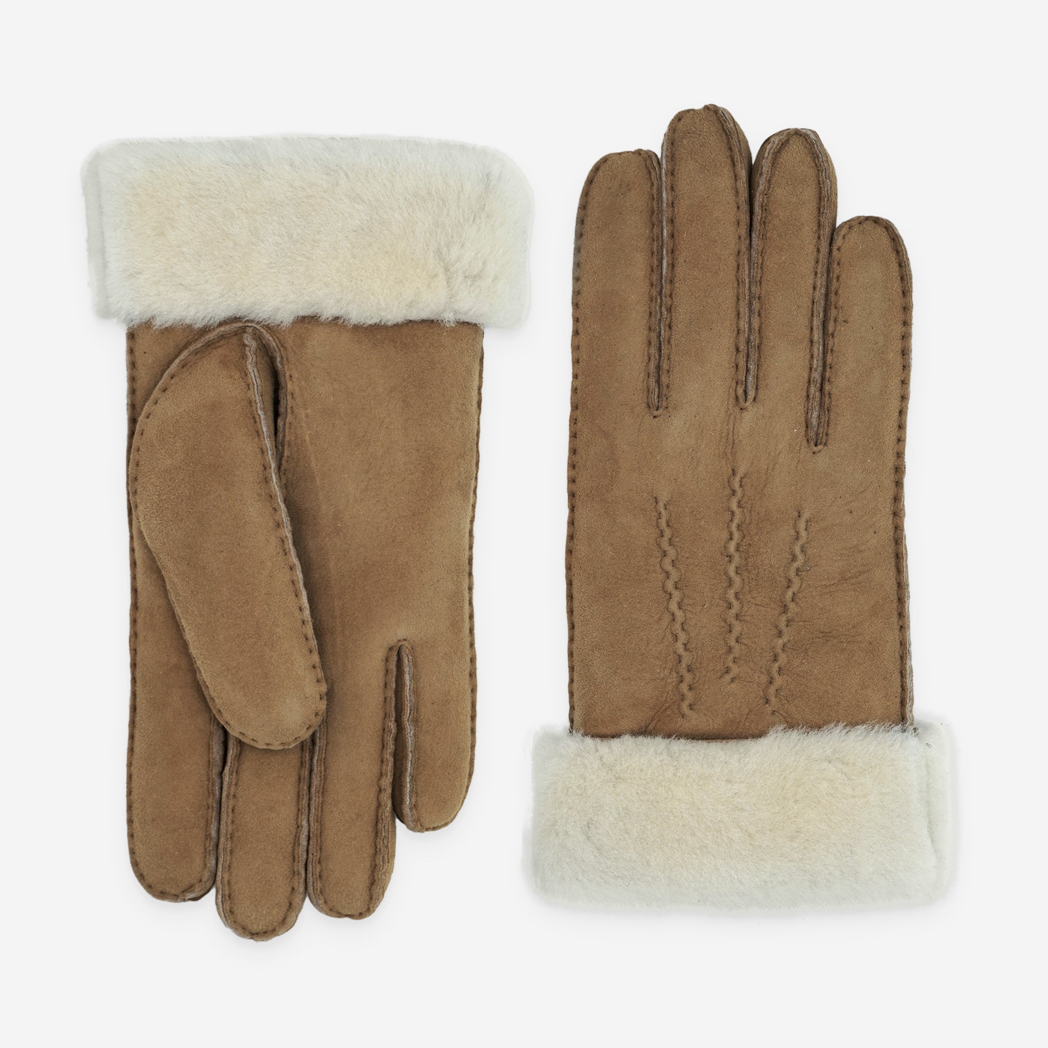 Gants cuir-100% mouton-22083SH Gants cuir homme prestige Glove Story Camel 8