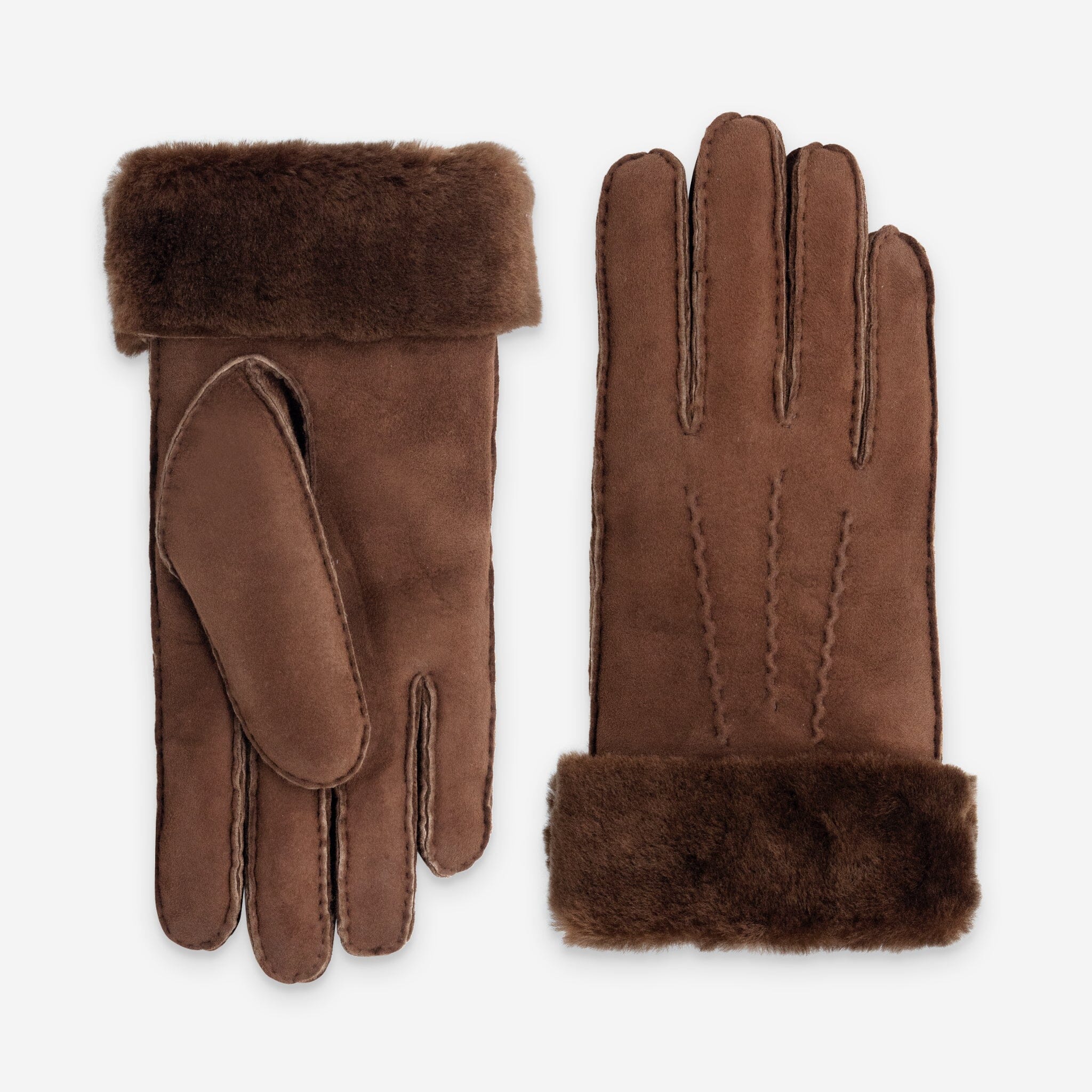 Gants cuir-100% mouton-22083SH Gants cuir homme prestige Glove Story Cognac 7.5