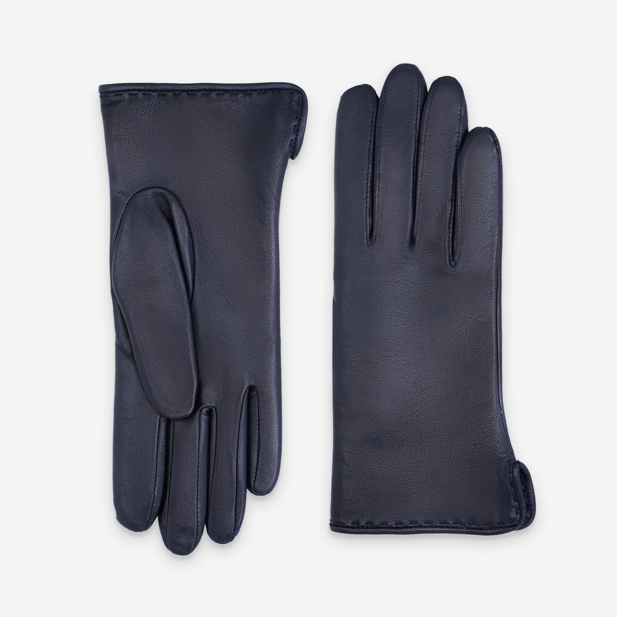 Gants cuir agneau-100% cachemire-21006CA Gant Glove Story Deep Blue 6.5