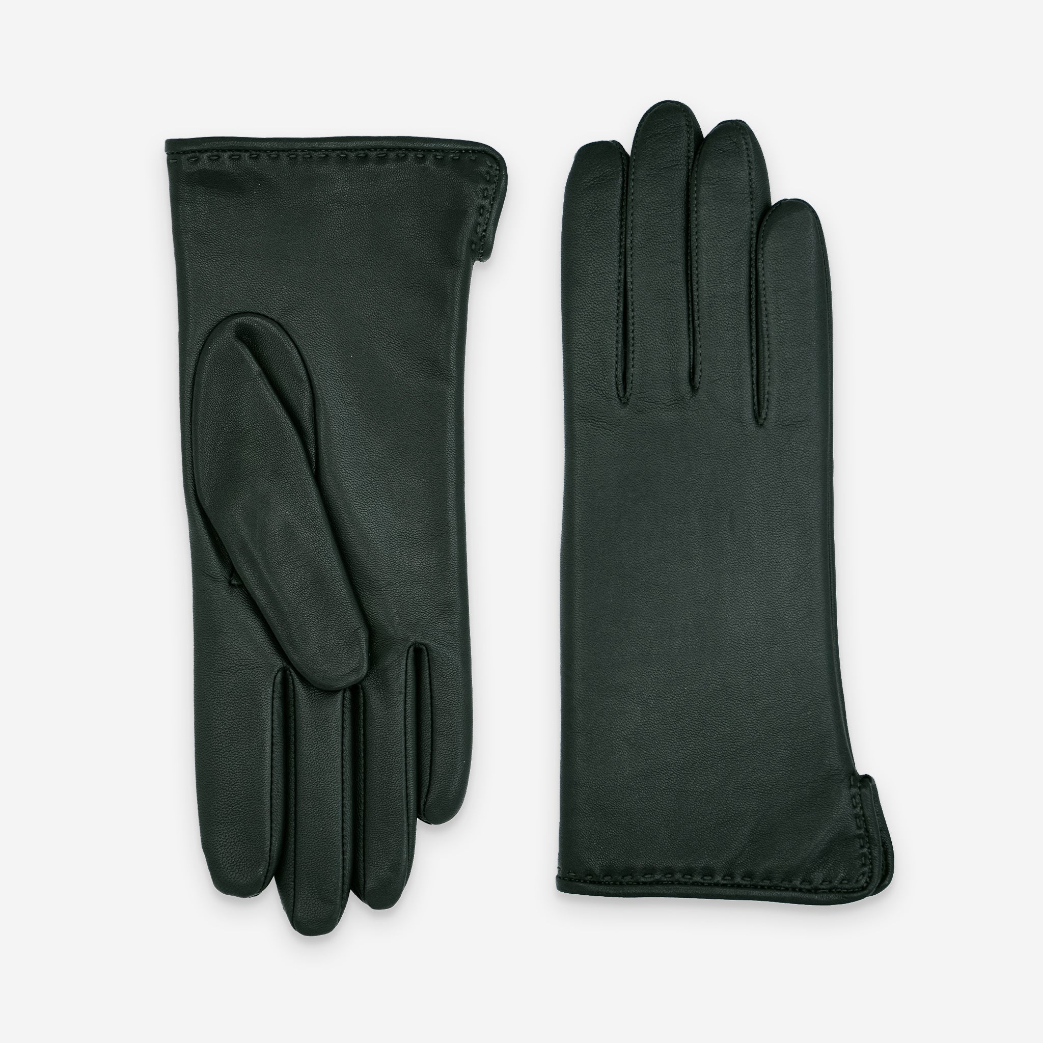 Gants cuir agneau-100% cachemire-21006CA Gants cuir femme prestige Glove Story Pine 6.5