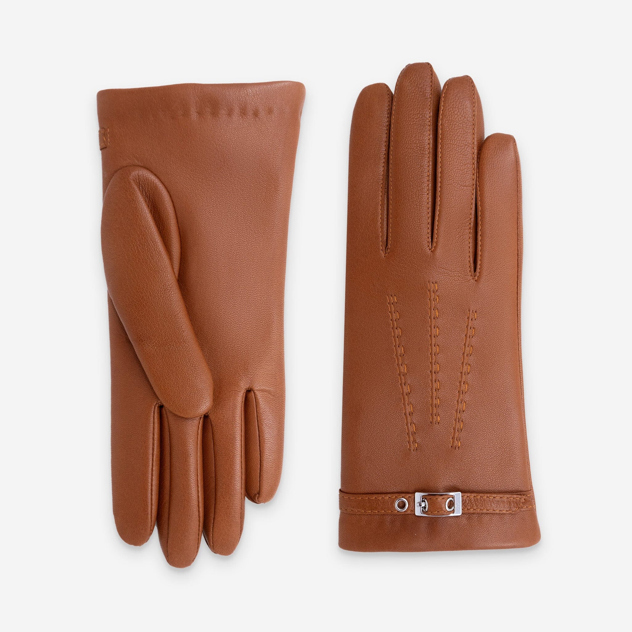 Gants cuir agneau-100% cachemire-21619CA Gants cuir femme prestige Glove Story Sienna 6.5