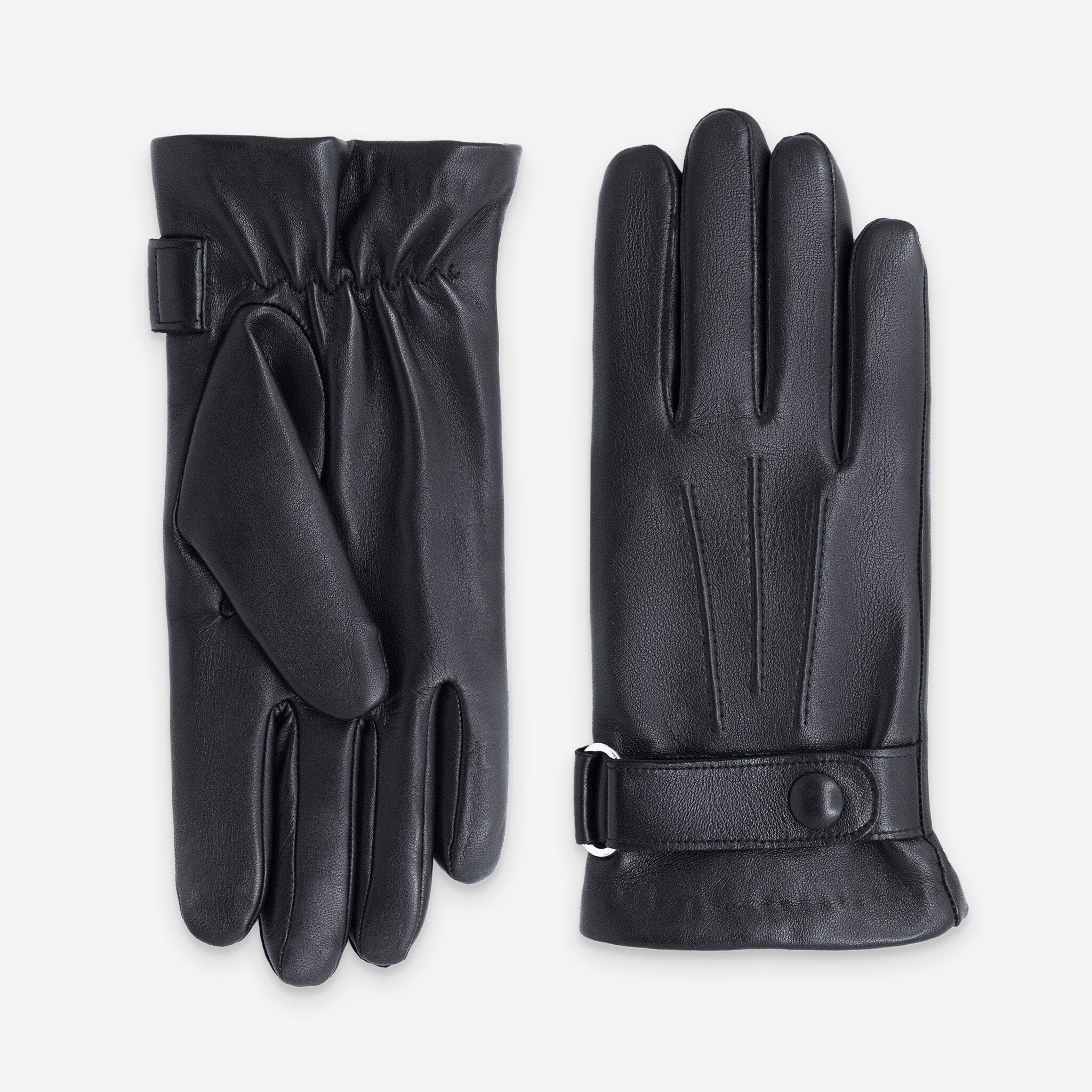 Gants cuir agneau-100% laine-22130TR Gants cuir homme prestige Glove Story