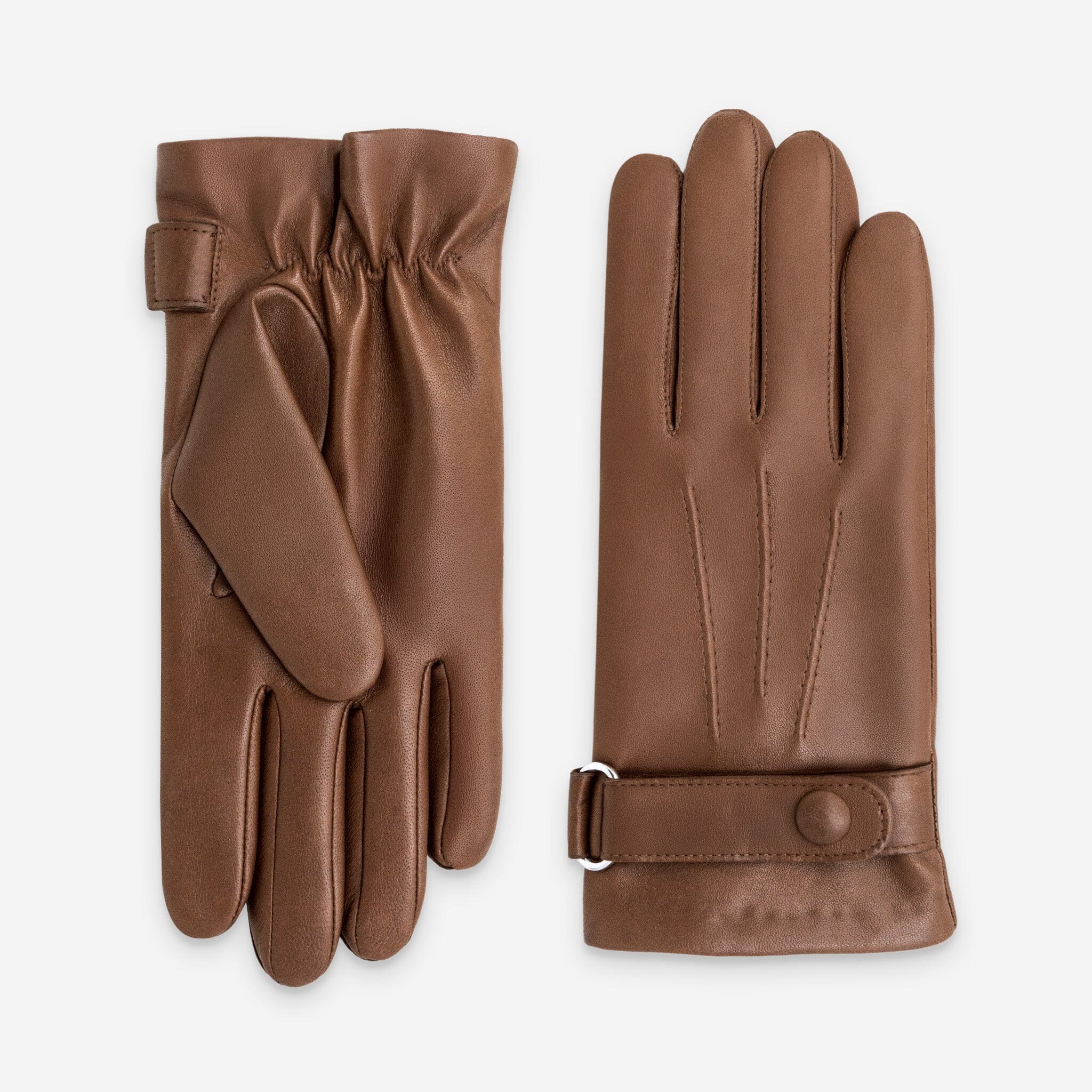 Gants cuir agneau-100% laine-22130TR Gants cuir homme prestige Glove Story Cork 7.5