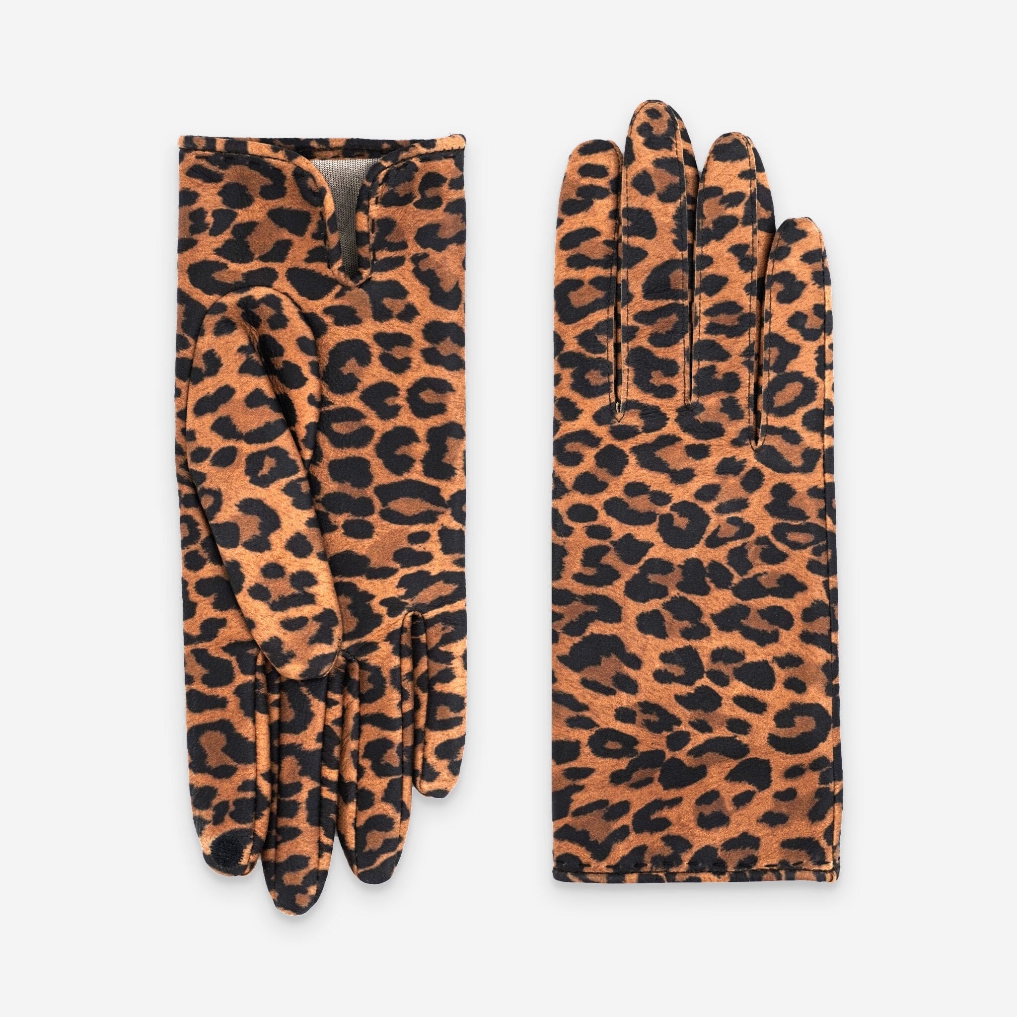 Gants cuir agneau-100% soie-21050ST Gants cuir femme prestige Glove Story Animal 6.5