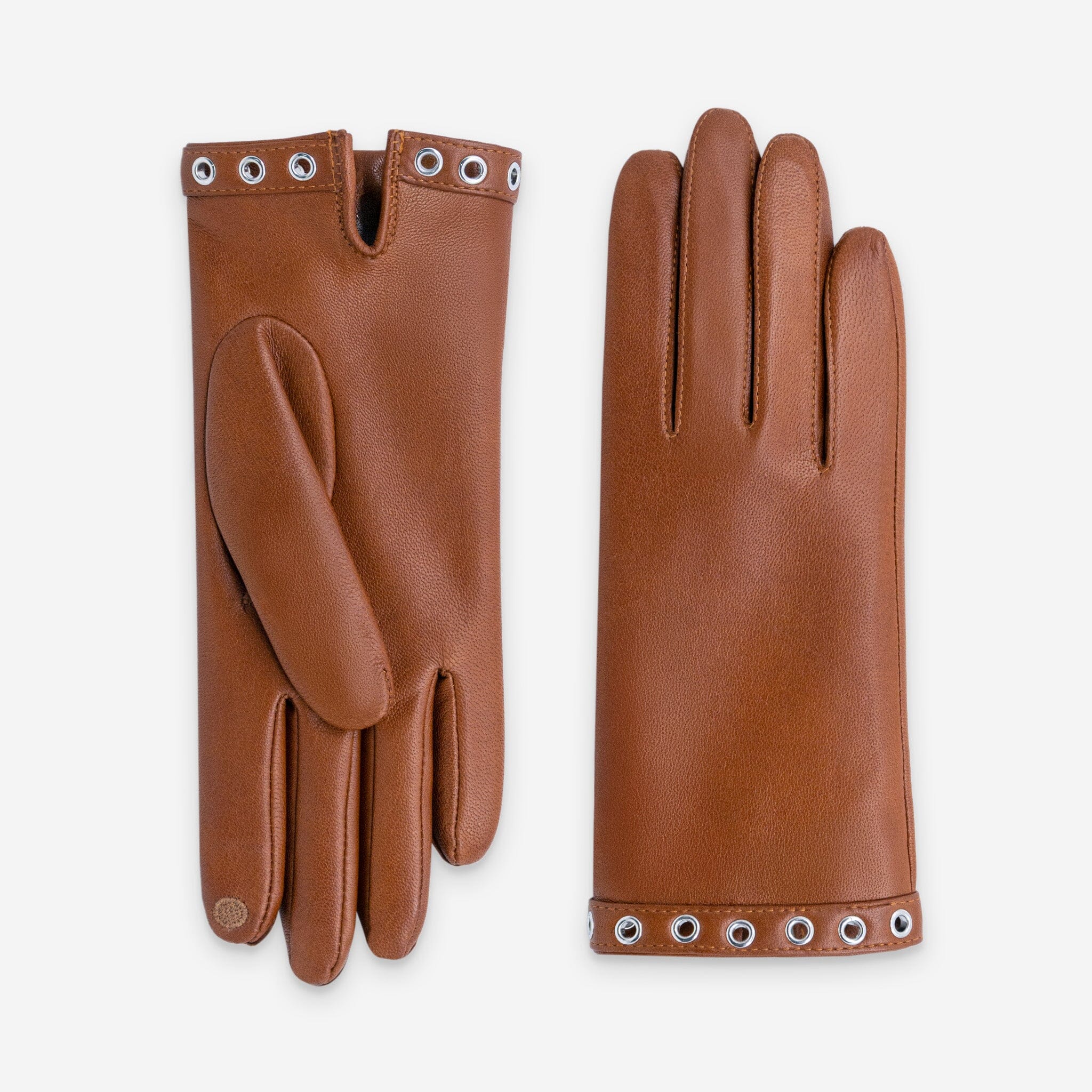 Gants cuir agneau-100% soie-21620SN Gants cuir femme prestige Glove Story Sienna 6.5