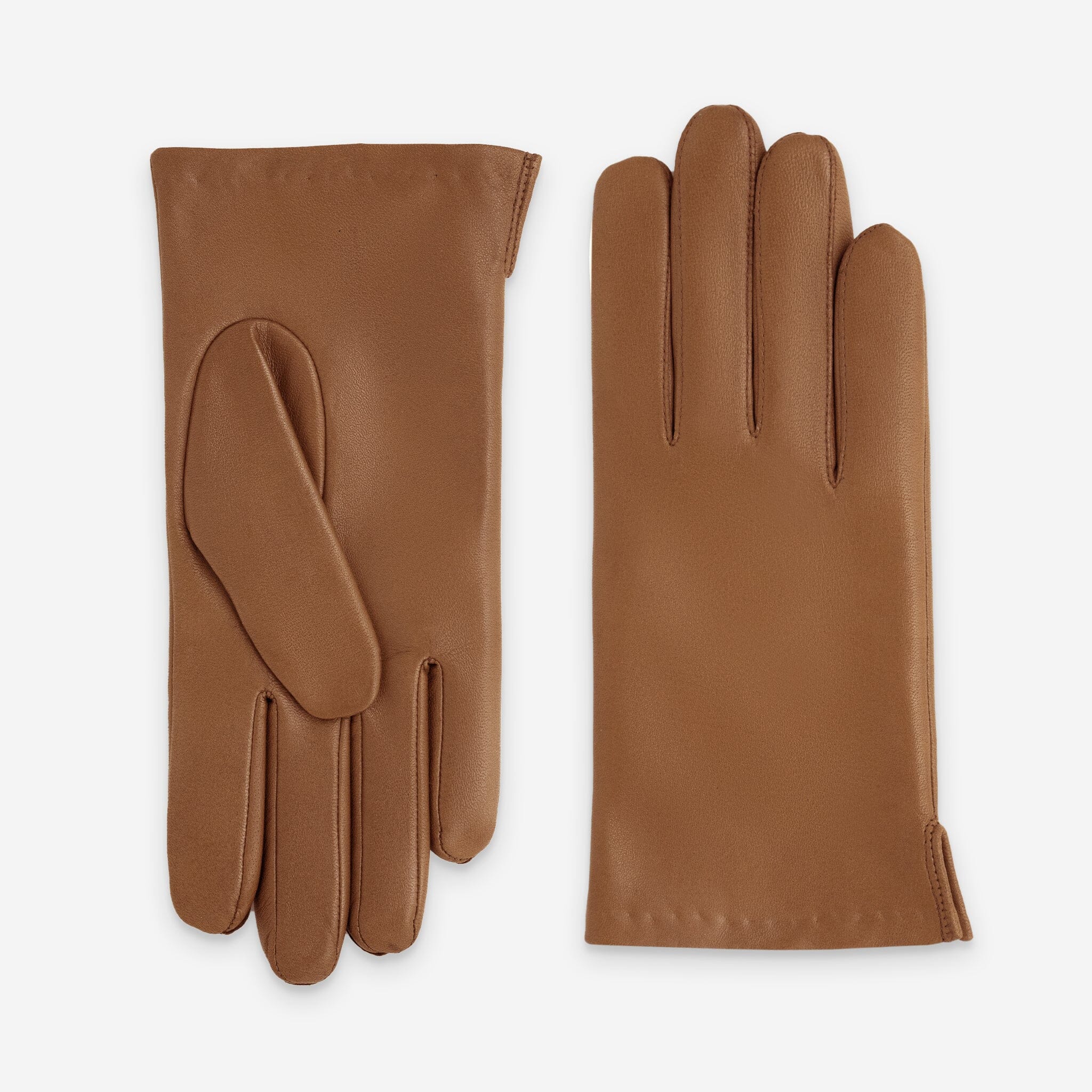 Gants cuir agneau-100% soie-62007SN Gants cuir standard homme Glove Story Cork 7.5