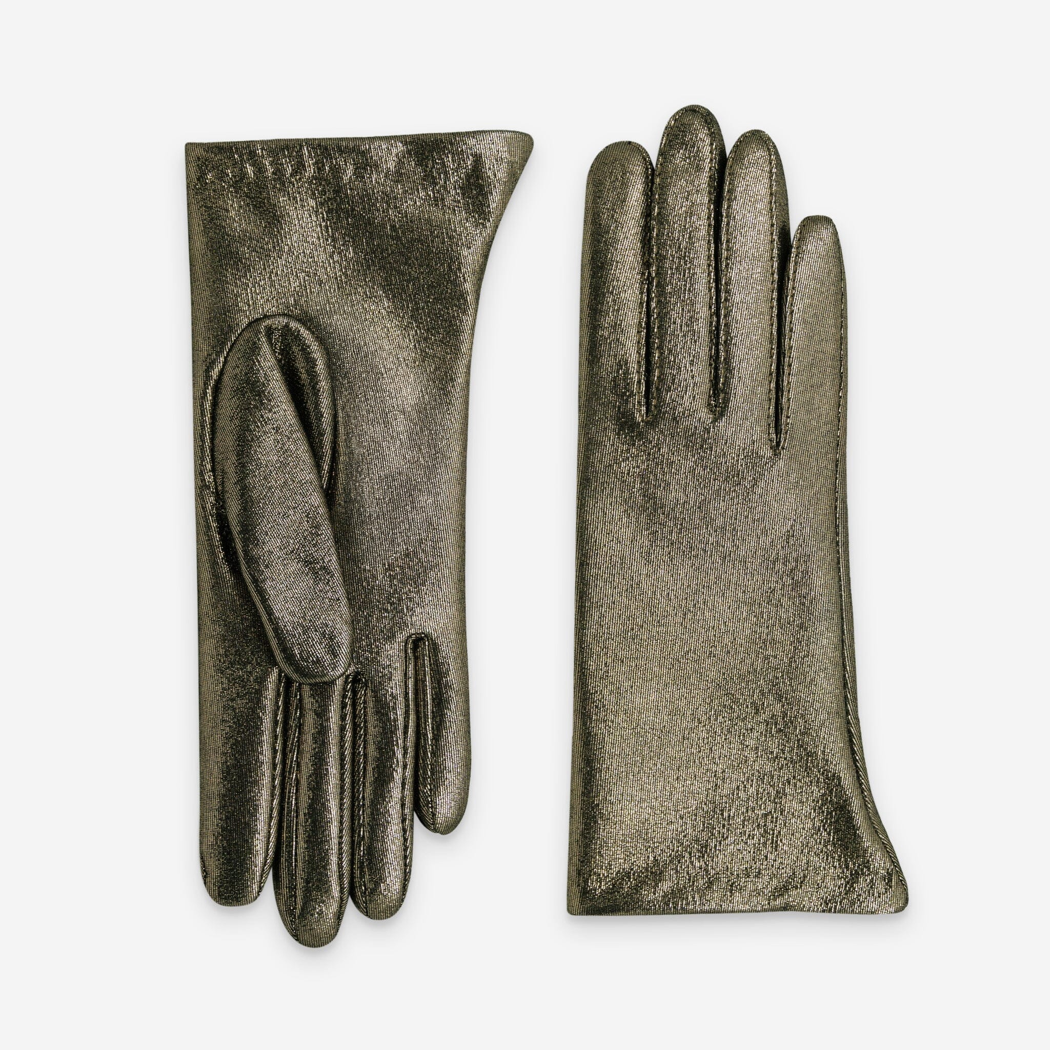 Gants cuir agneau-100% soie-99SP-53218ST Gants cuir femme prestige Glove Story Gold 6.5