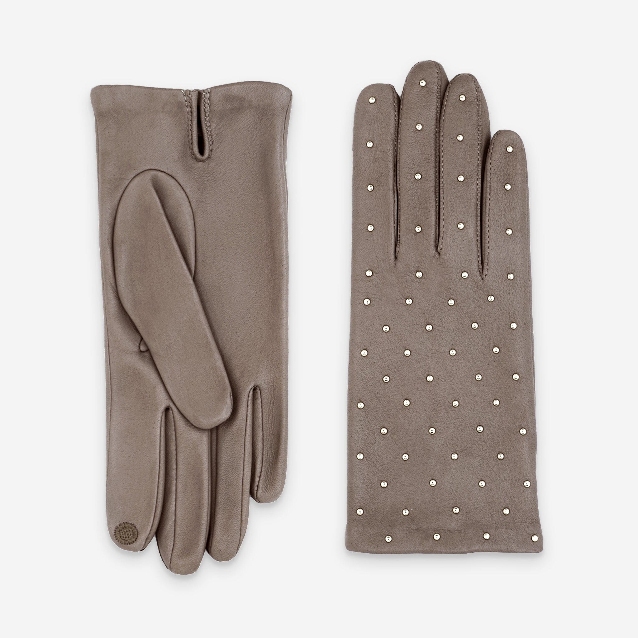 Gants cuir agneau-100% soie-Tactile-21508SN Gant Glove Story Stone 6.5