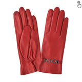 Gants cuir agneau-100% soie-Tactile-21554SN Gants Glove Story Flame Scarlet 6.5 