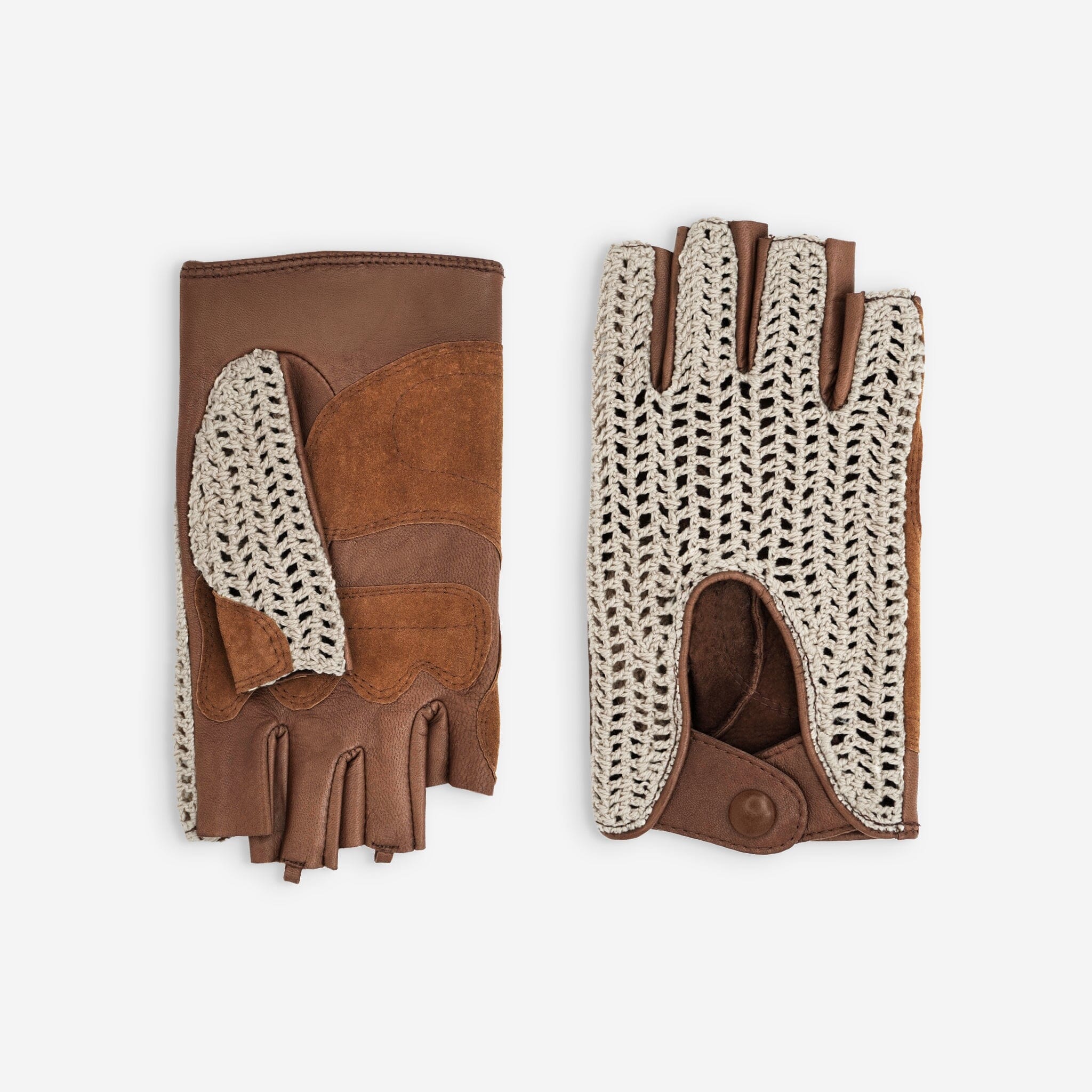 Gants cuir vélo/e-trottinette femme-60011L Gants Glove Story CORK S