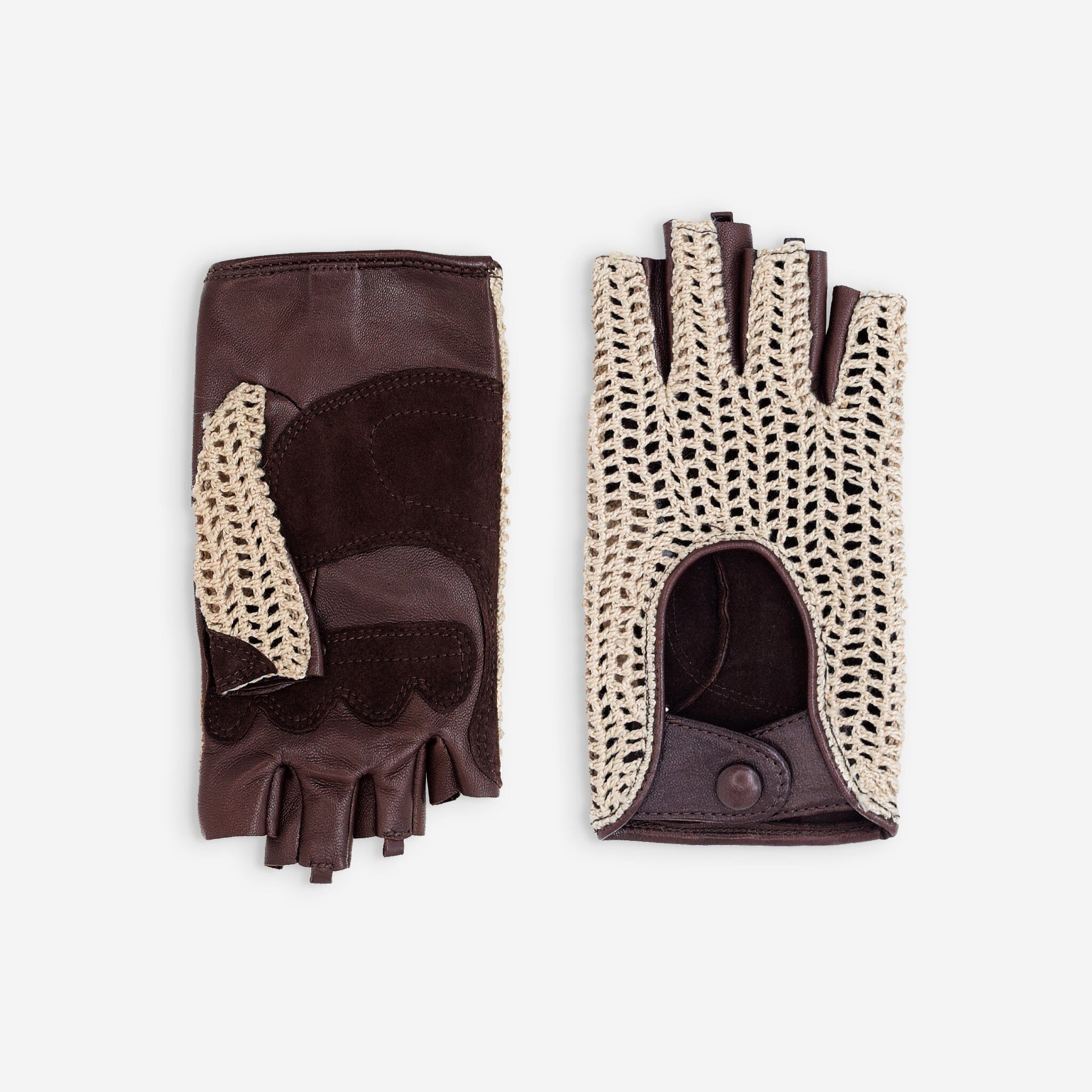 Gants cuir vélo/e-trottinette femme-60011L Gants Glove Story TAN S