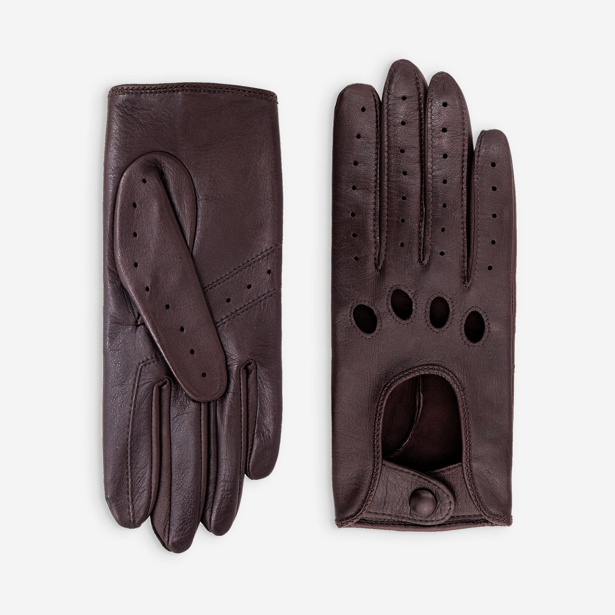 Gants de conduite cuir agneau-non doublé-21090NF Gant Glove Story Tan 6.5