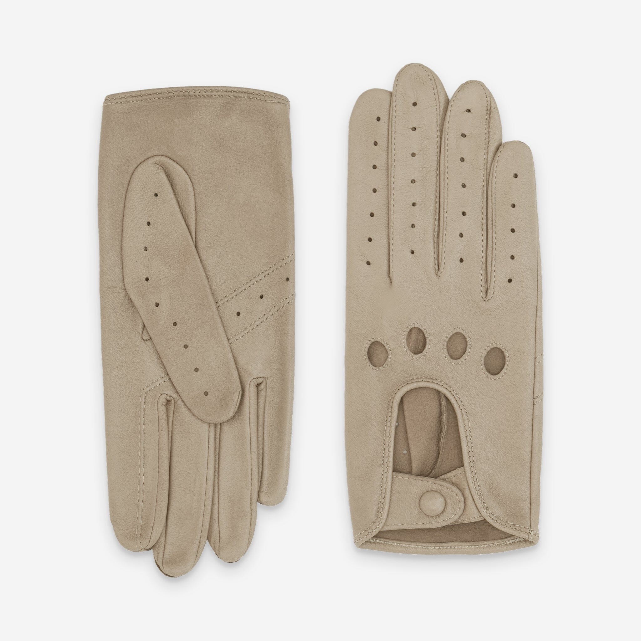 Gants de conduite cuir agneau-non doublé-21090NF Gants de conduite femme Glove Story