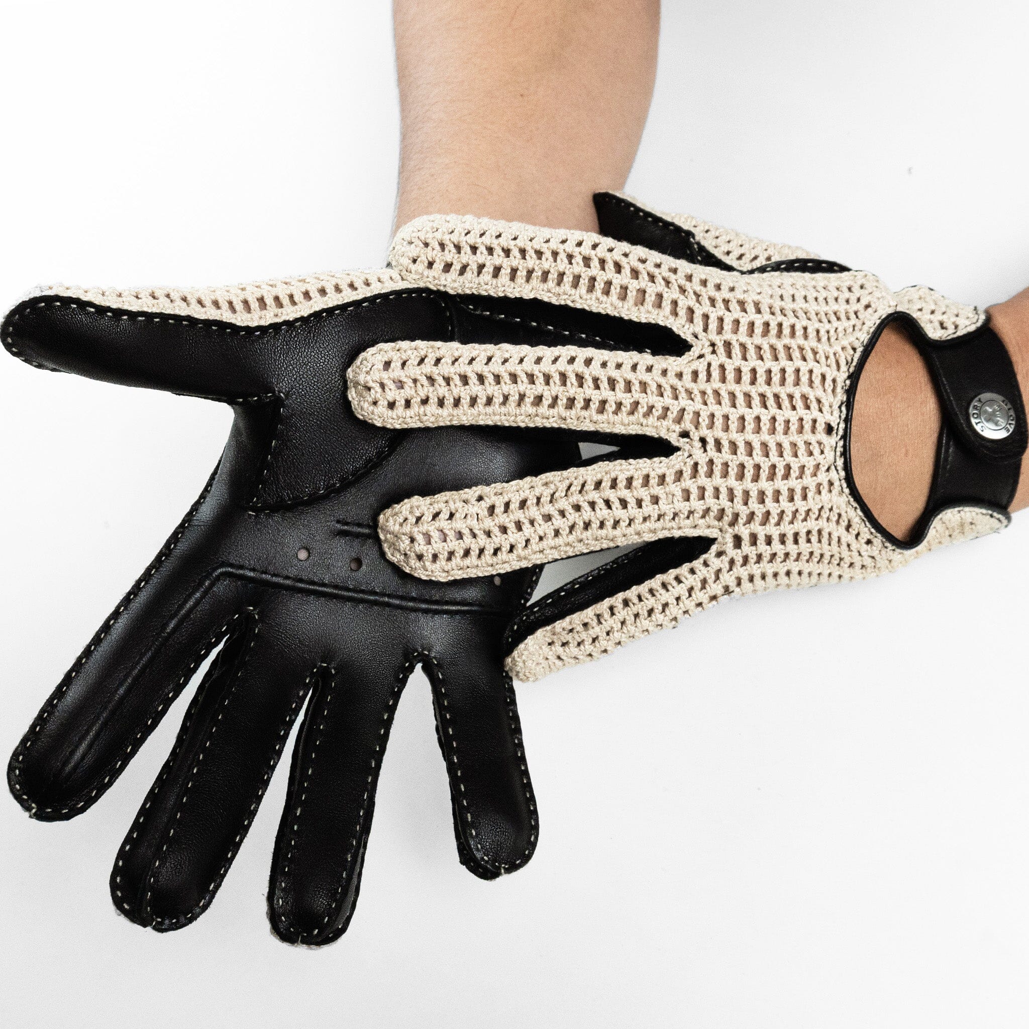 Gants de conduite cuir agneau-non doublé-22103NF Gants de conduite homme Glove Story