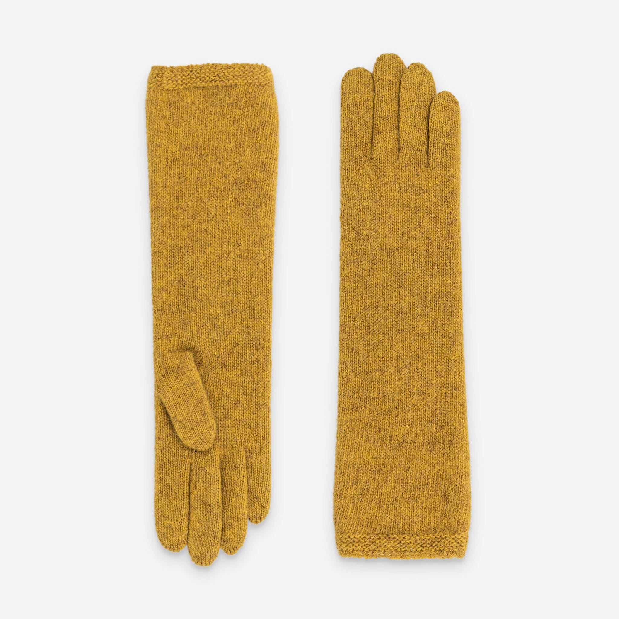 Gants femme 50% laine 30% polyamide 20% angora-31189NF Gants laine femme Glove Story Camel TU