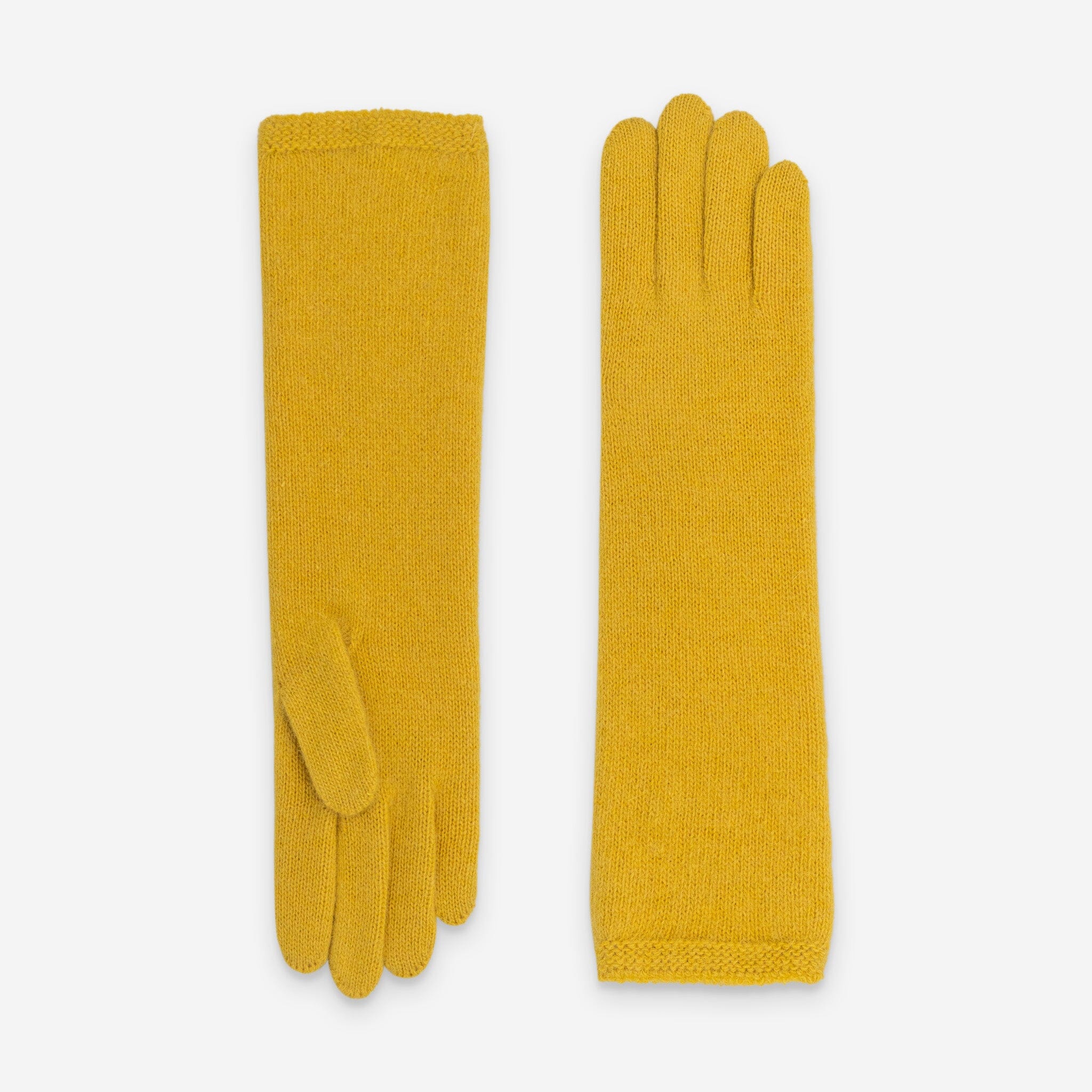 Gants femme 50% laine 30% polyamide 20% angora-31189NF Gants laine femme Glove Story Golden Yellow TU